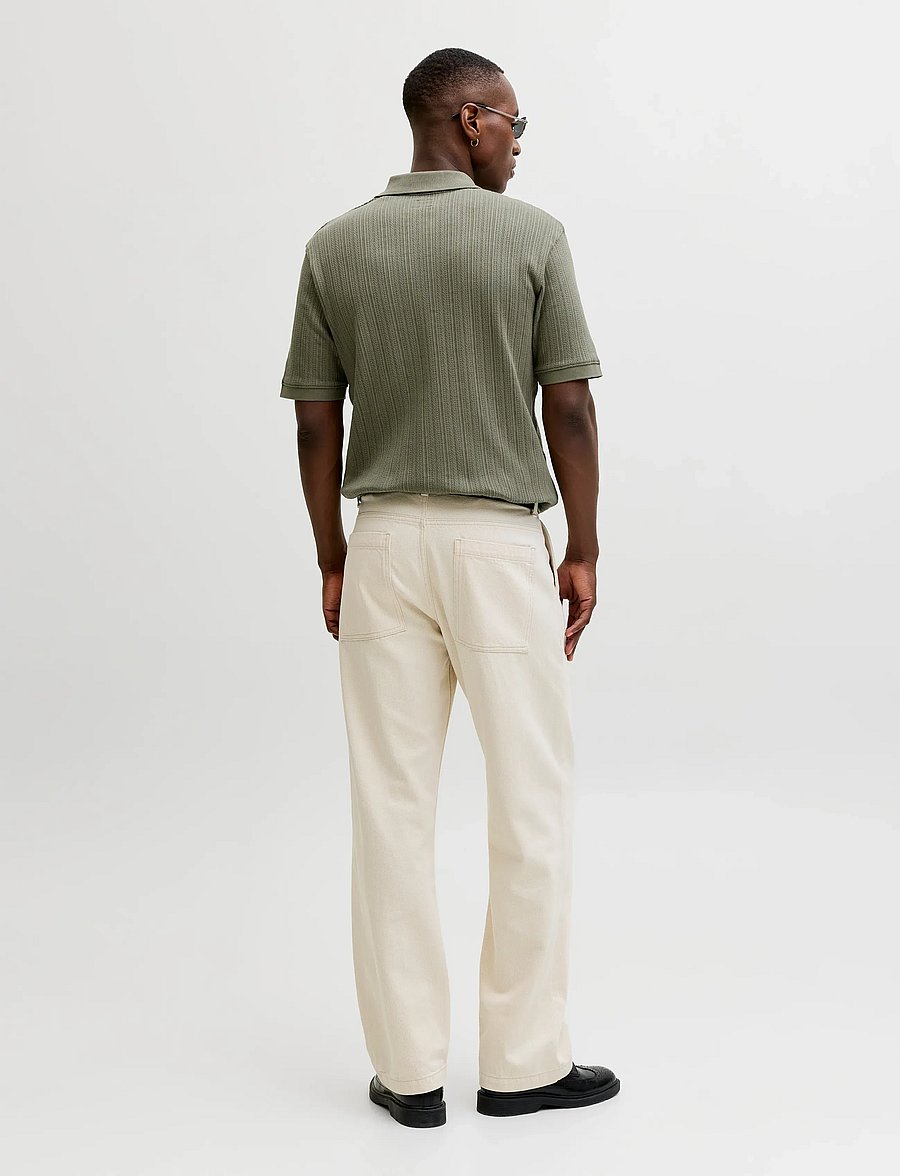 Jack & Jones - JPRBLAHENRY SS POLO STYD SS26 - kortärmade pikéer - smokey olive - 3
