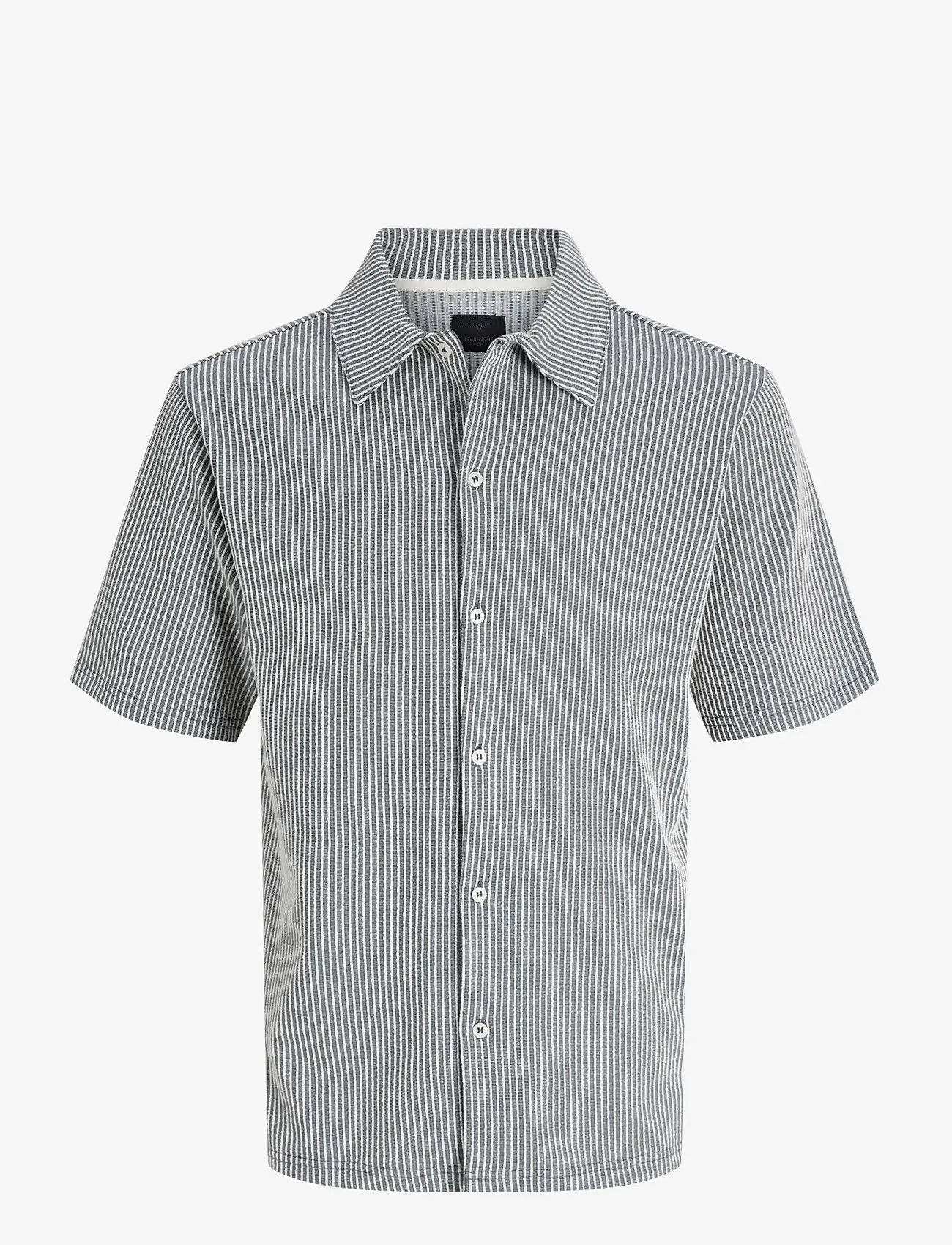 Jack & Jones - JPRBLANOAH SS SHIRT STYD SS26 - kortærmede skjorter - dark navy - 1