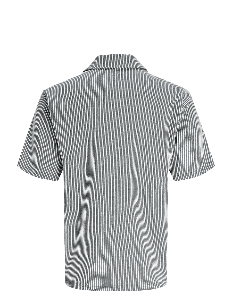 Jack & Jones - JPRBLANOAH SS SHIRT STYD SS26 - krekli ar īsām piedurknēm - dark navy - 2
