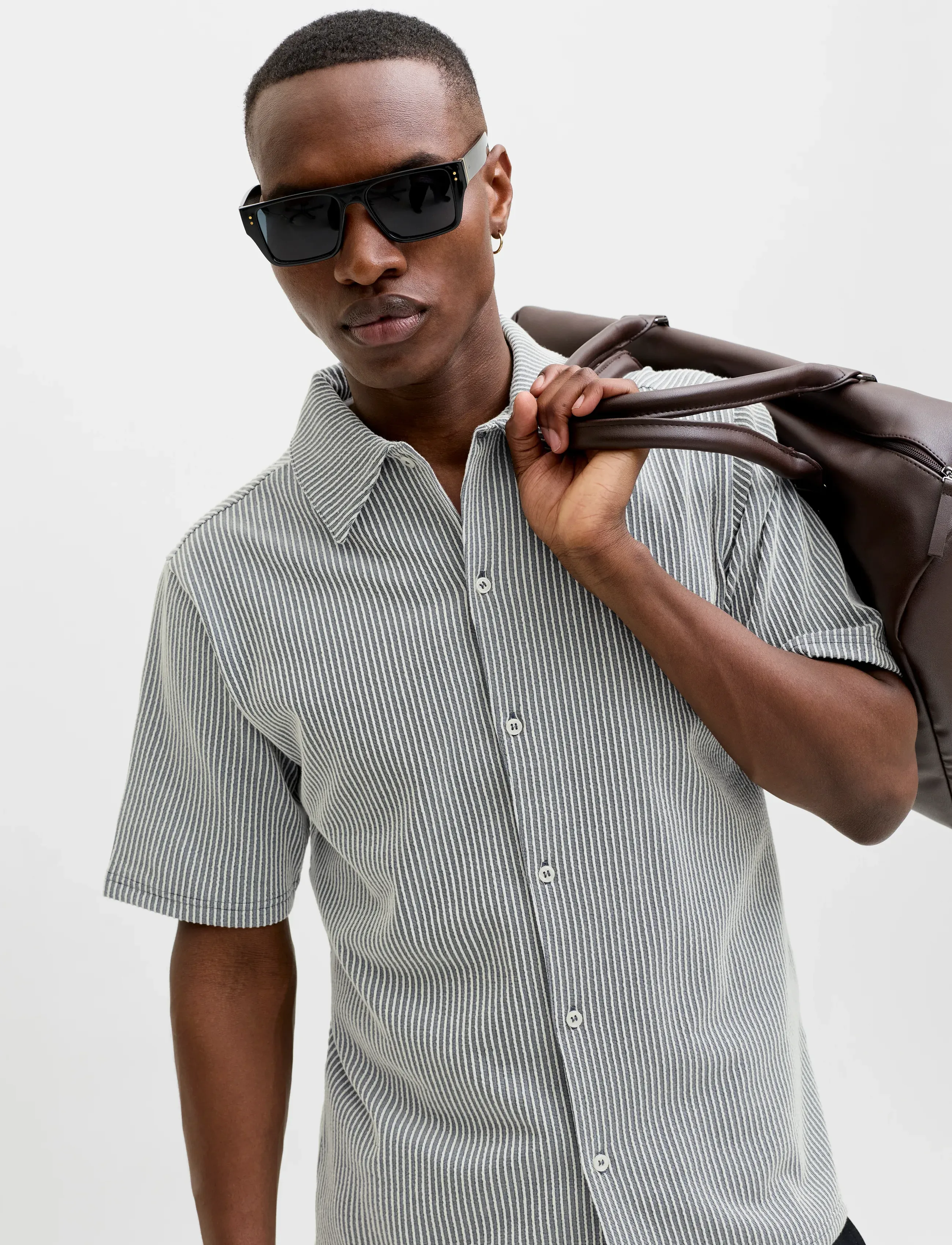 JACK & JONES Jprblanoah Ss Shirt Styd Ss26 kortärmade skjortor herr – bild 5