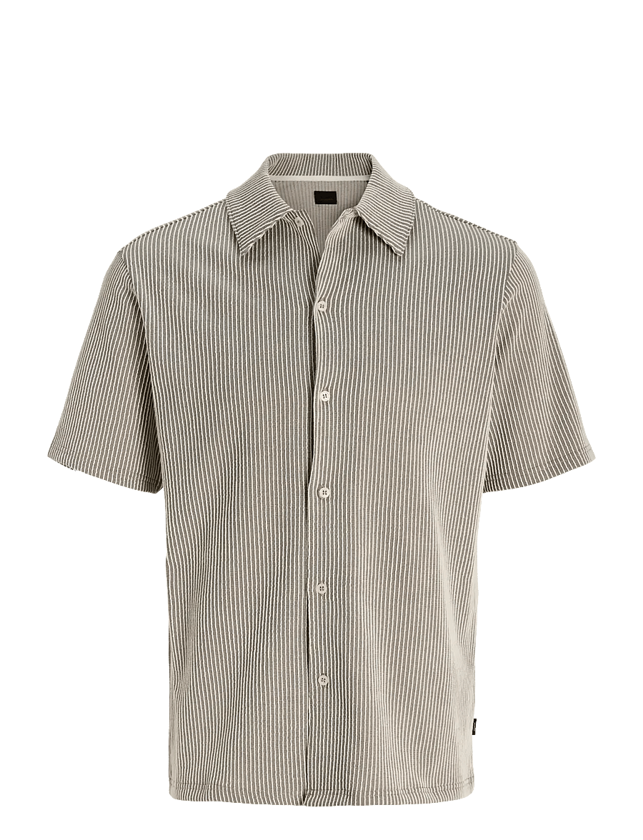 Jack & Jones - JPRBLANOAH SS SHIRT STYD SS26 - krekli ar īsām piedurknēm - morel - 1