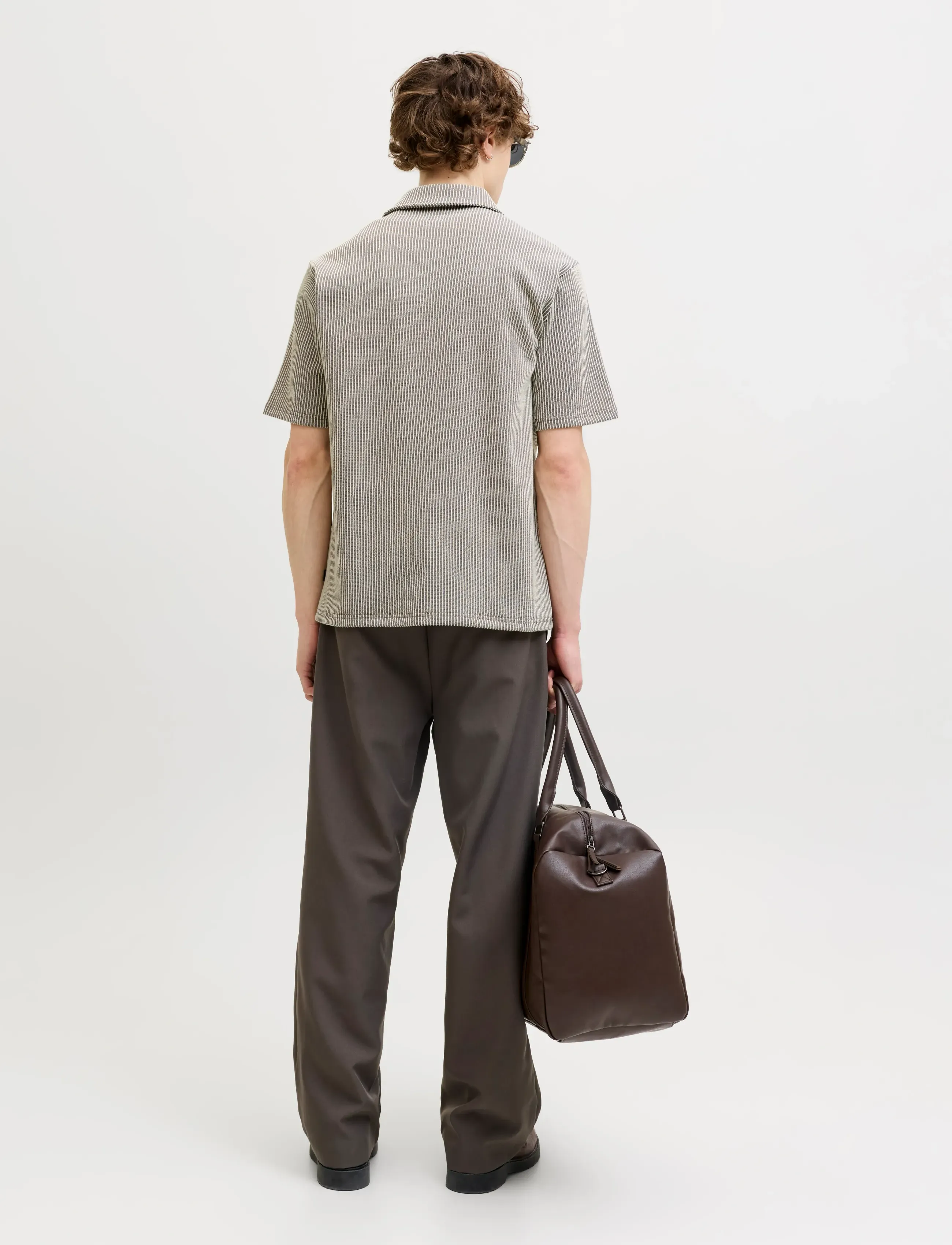 Jack & Jones - JPRBLANOAH SS SHIRT STYD SS26 - kortærmede skjorter - morel - 3