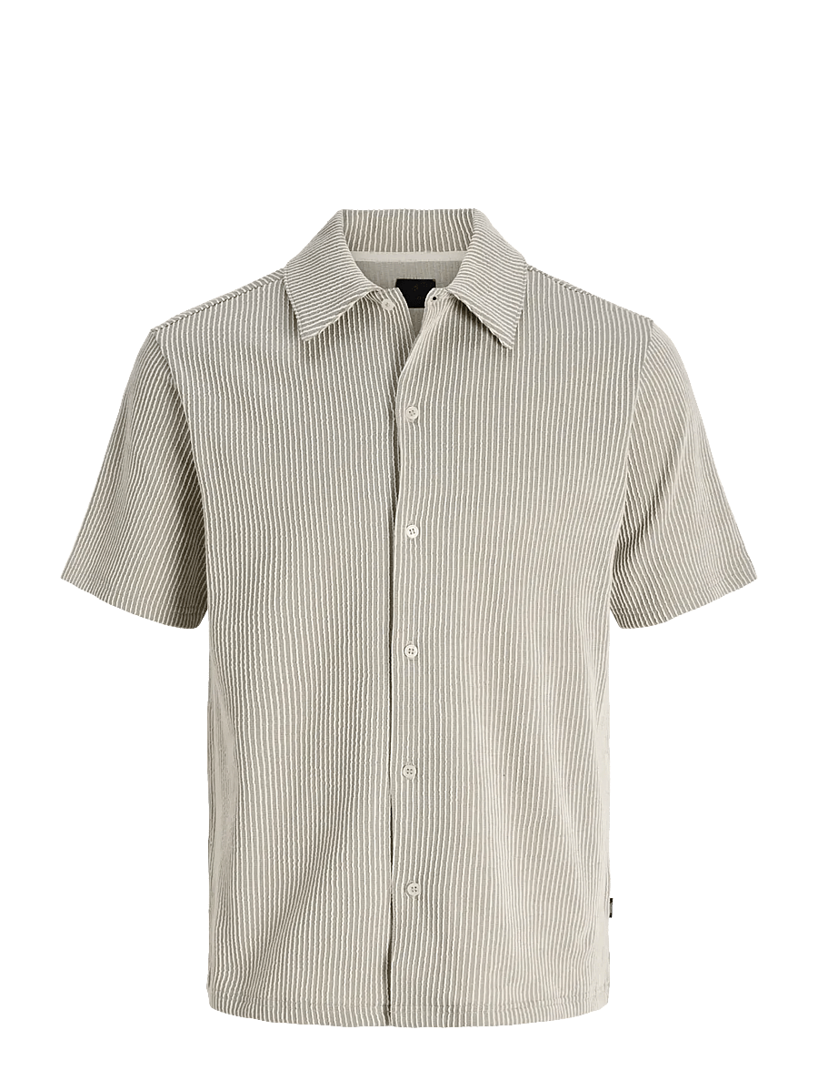Jack & Jones - JPRBLANOAH SS SHIRT STYD SS26 - kortærmede skjorter - smokey olive - 1