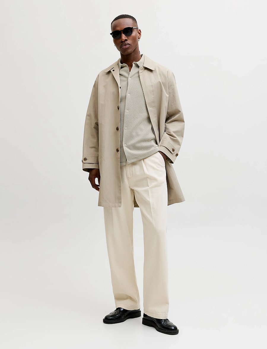 Jack & Jones - JPRBLANOAH SS SHIRT STYD SS26 - kortærmede skjorter - smokey olive - 4
