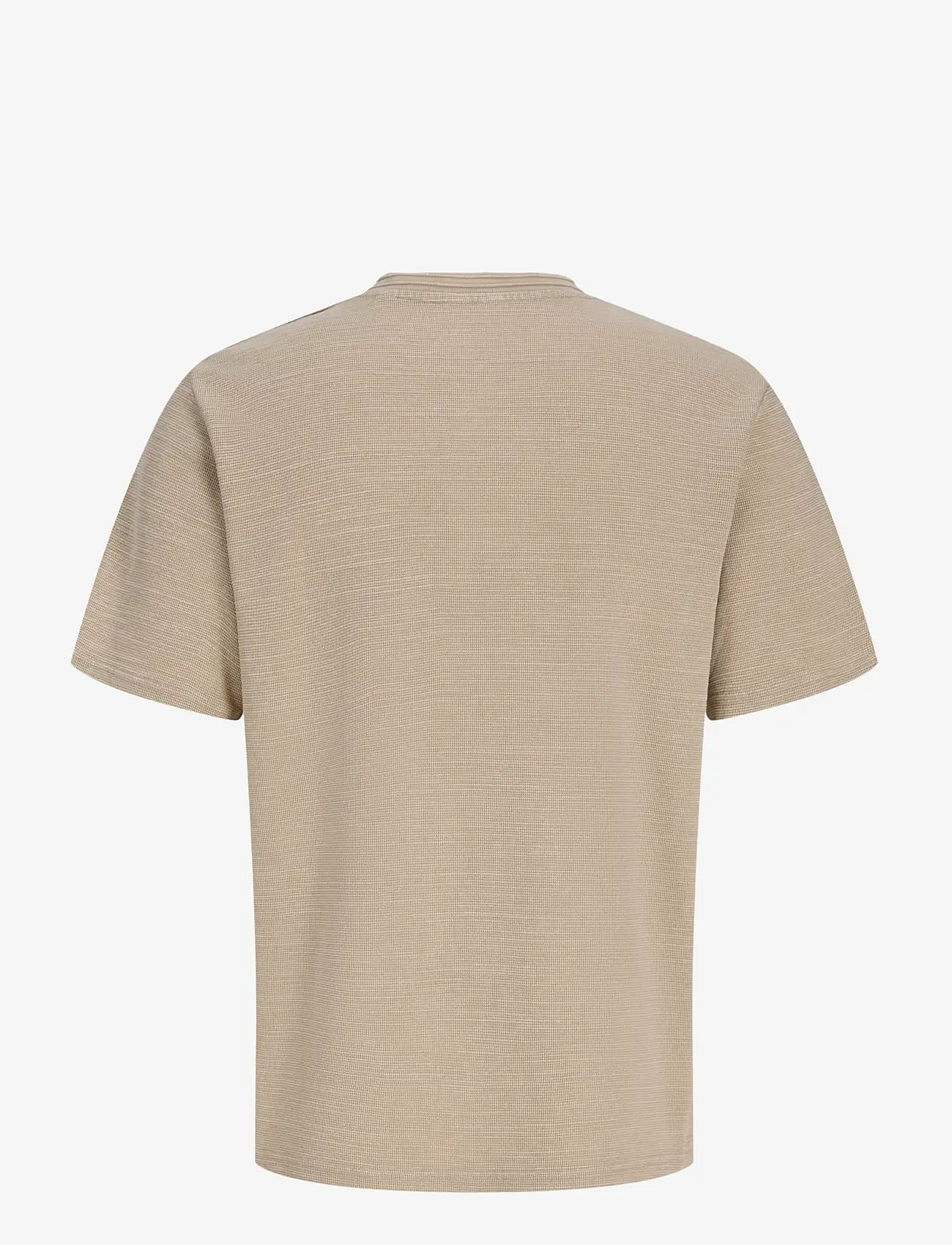 Jack & Jones - JPRBLULUCAS SS HENLEY TEE STYD SS26 - kortærmede t-shirts - humus - 2