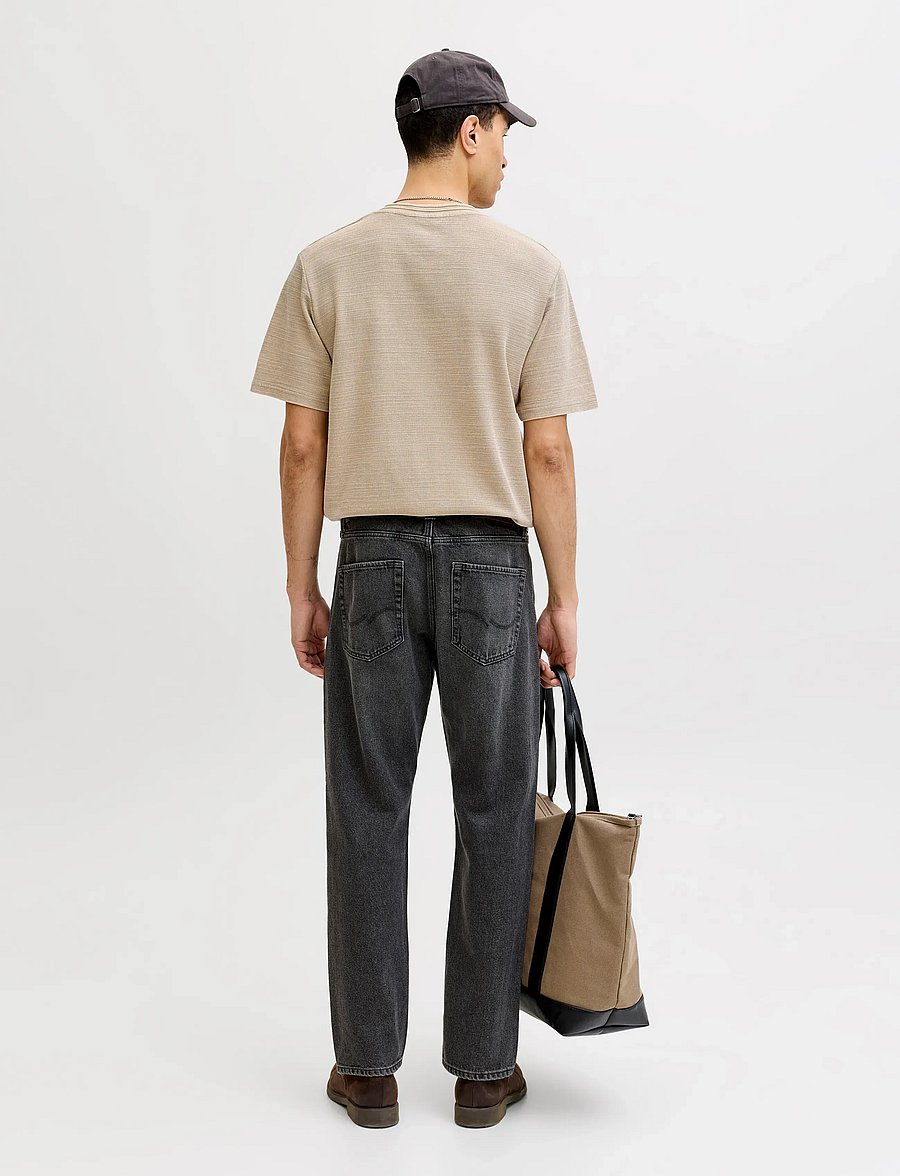 Jack & Jones - JPRBLULUCAS SS HENLEY TEE STYD SS26 - kurzärmelige t-shirts - humus - 3