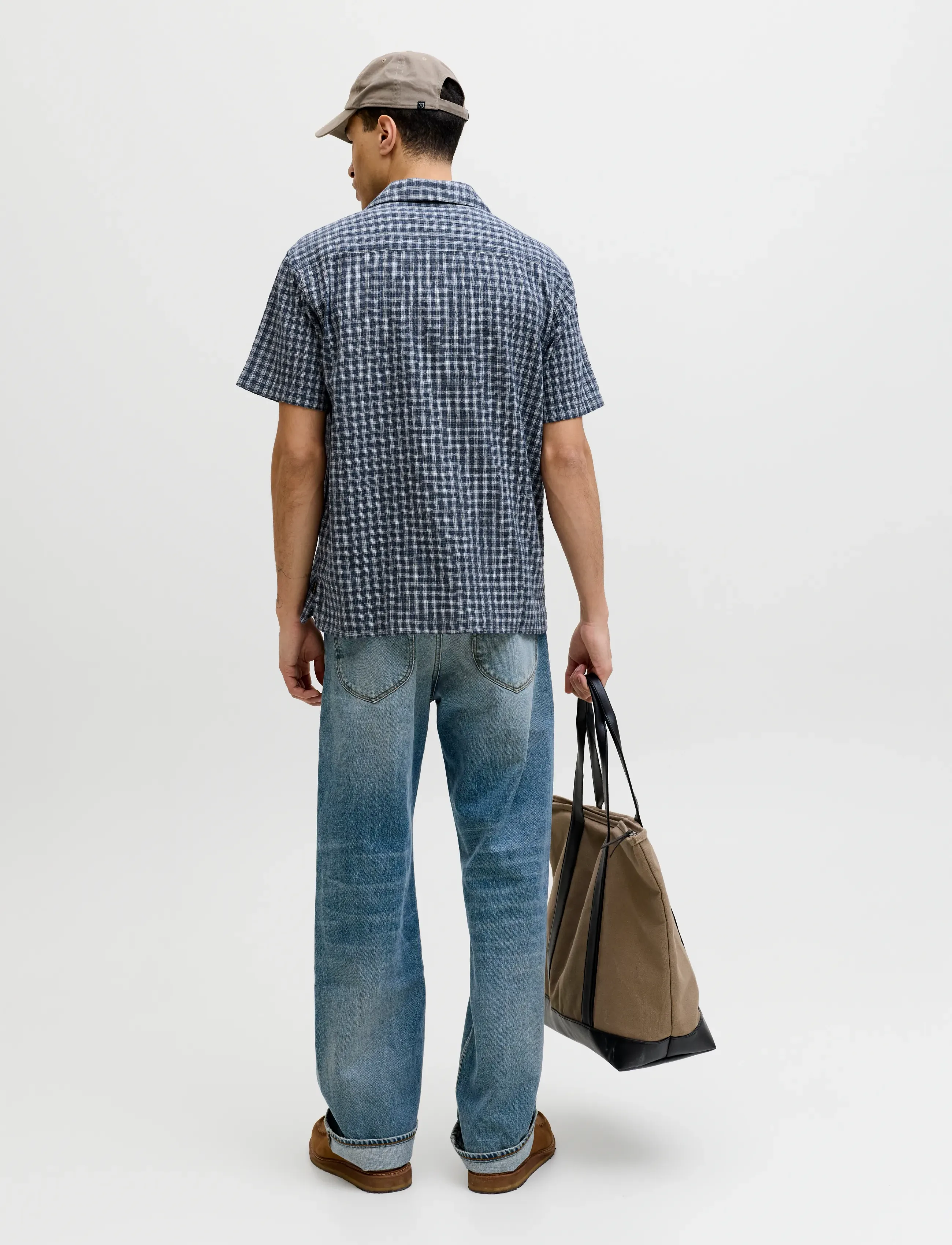 Jack & Jones - JPRBLULEVI DOBBY S/S RESORT SHIRT STYD - ternede skjorter - pageant blue - 3