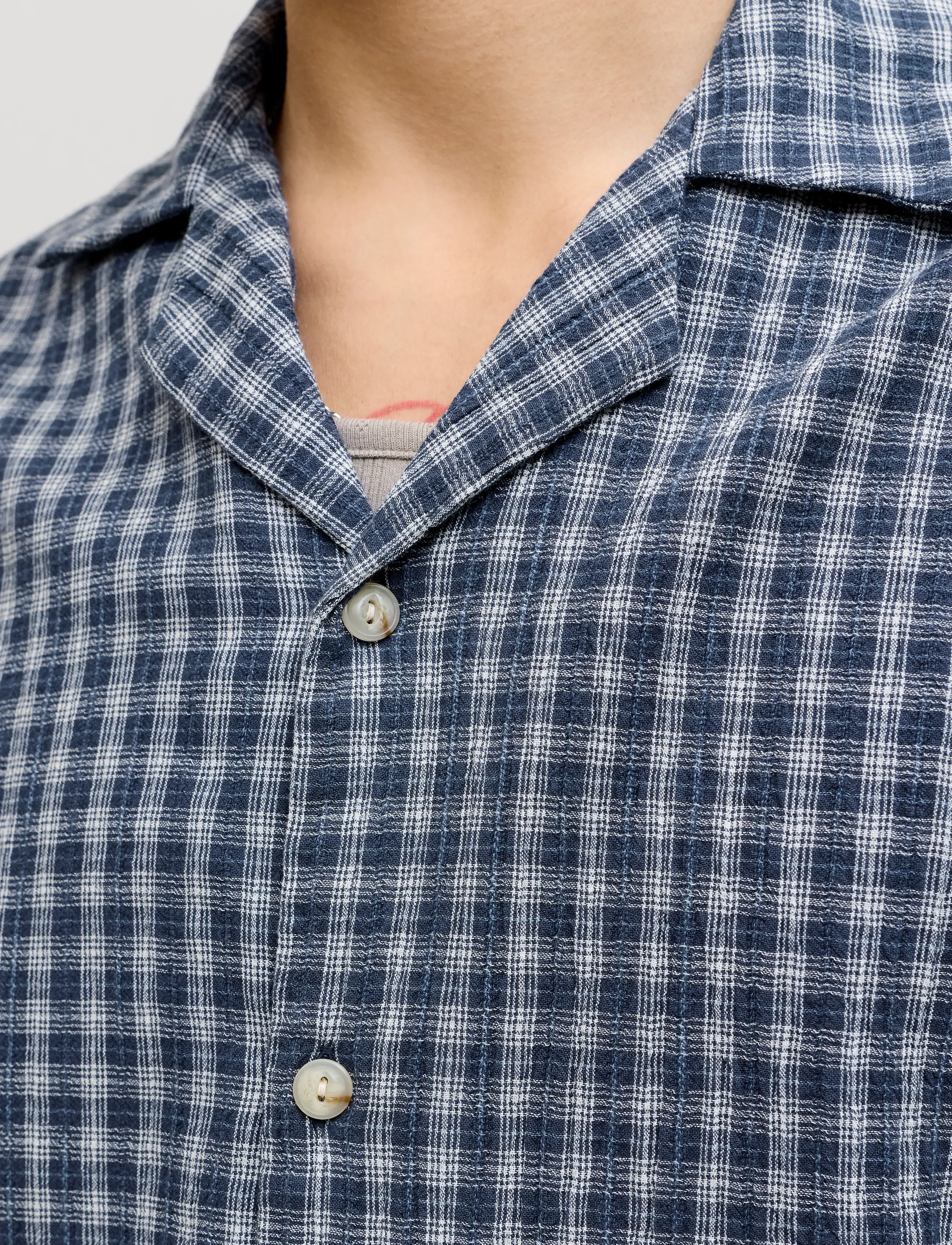JACK & JONES Jprblulevi Dobby S/S Resort Shirt Styd mönstrade skjortor herr – bild 6