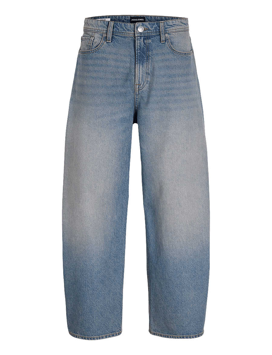 Jack & Jones - JJIJOEY JJCREW SQ 071 SN - weite jeans - blue denim - 1
