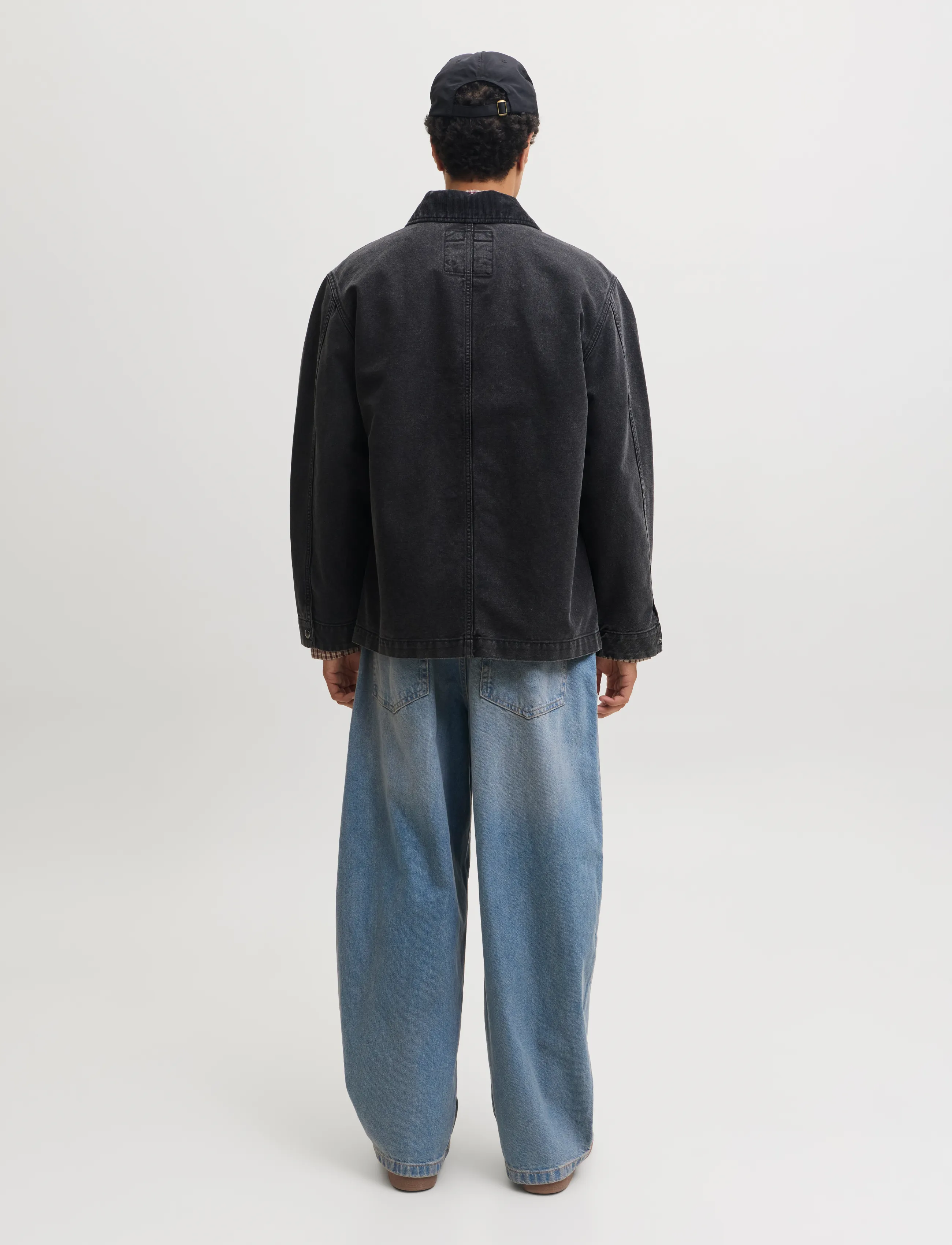 Jack & Jones - JJIJOEY JJCREW SQ 071 SN - loose jeans - blue denim - 3