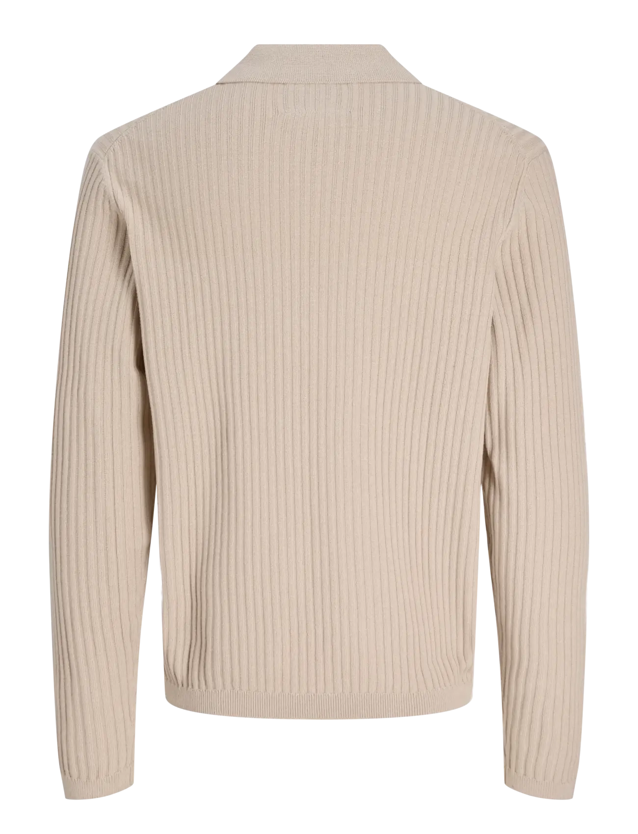 Jack & Jones - JPRBLAKAI KNIT POLO LS STYD SS26 - poloer i strik med lange ærmer - ancient scroll - 2
