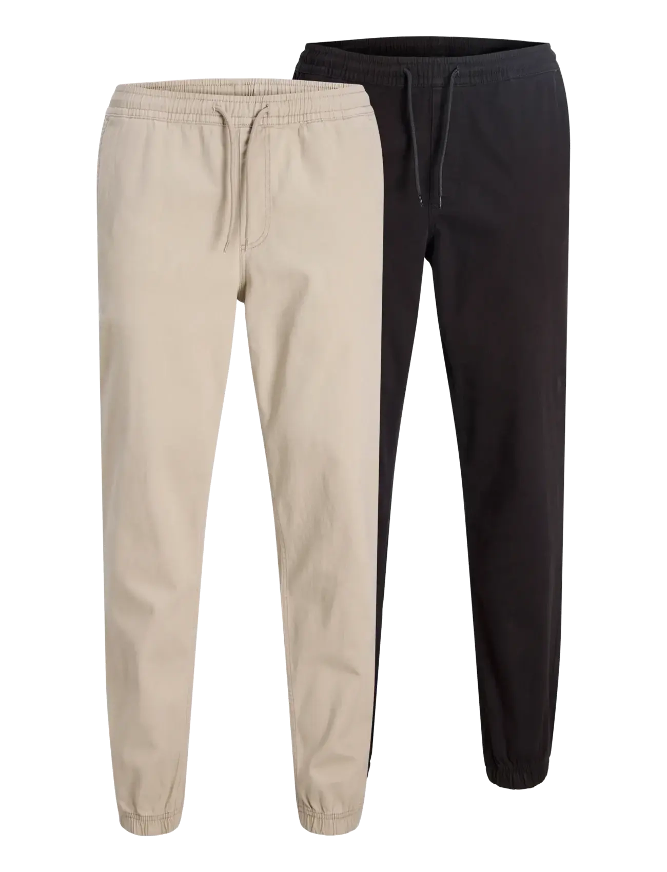 Jack & Jones Jpstgordon Dylan Jogger 2Pk Mp, Joggerbukser, Sort, Str: XL