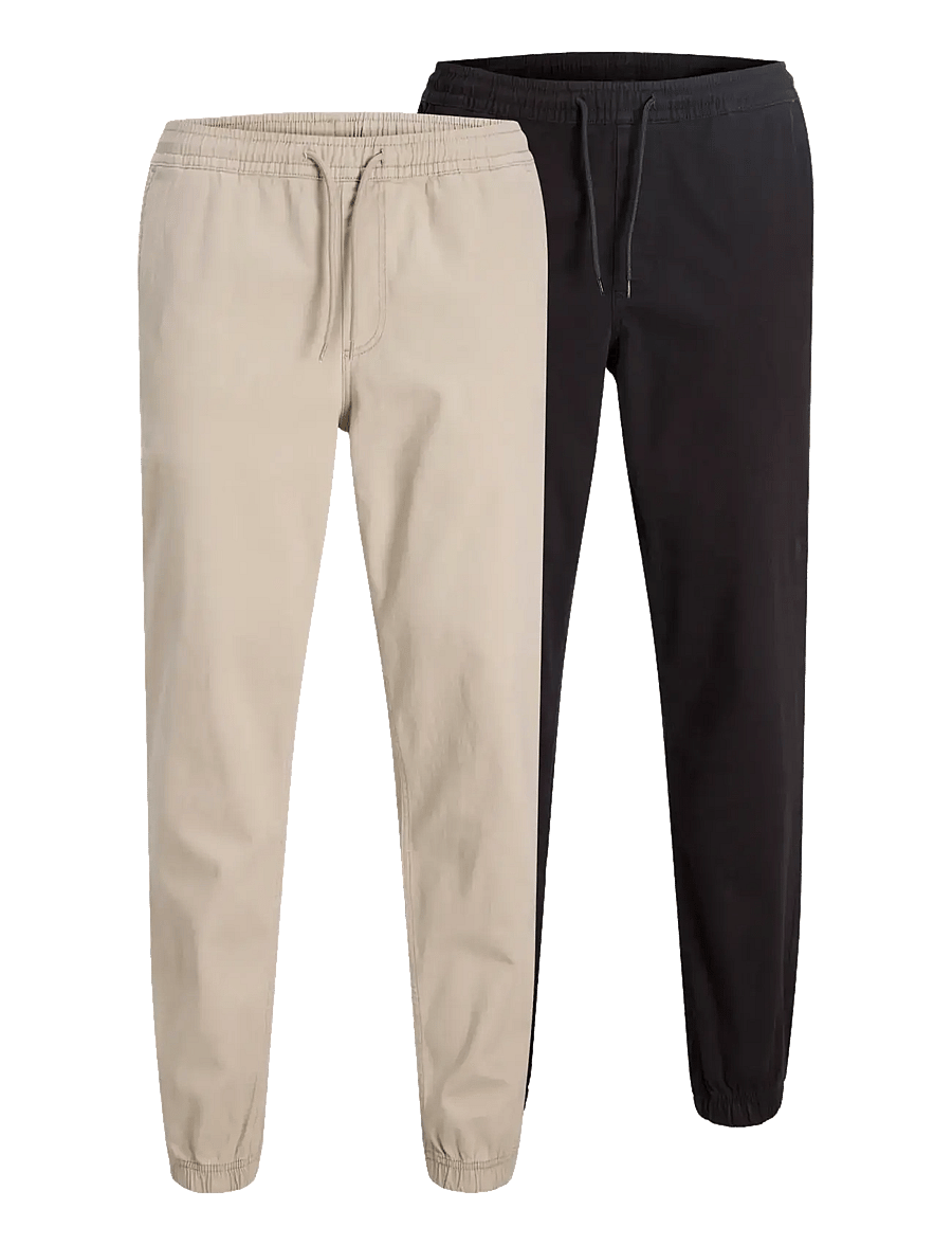 Jack & Jones - JPSTGORDON DYLAN JOGGER 2PK MP - black - 0