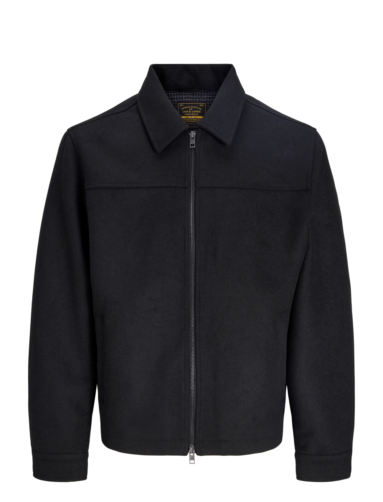 Jack & Jones JPRBLAWARNER WOOL BLEND JACKET - Outerwear - BLACK / black