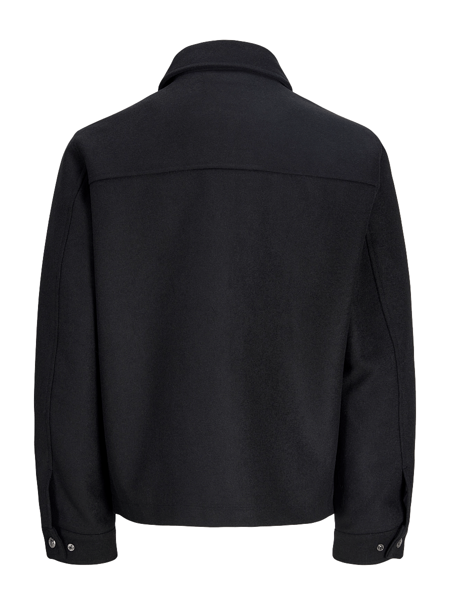 Jack & Jones - JPRBLAWARNER WOOL BLEND JACKET - jackets - black - 1