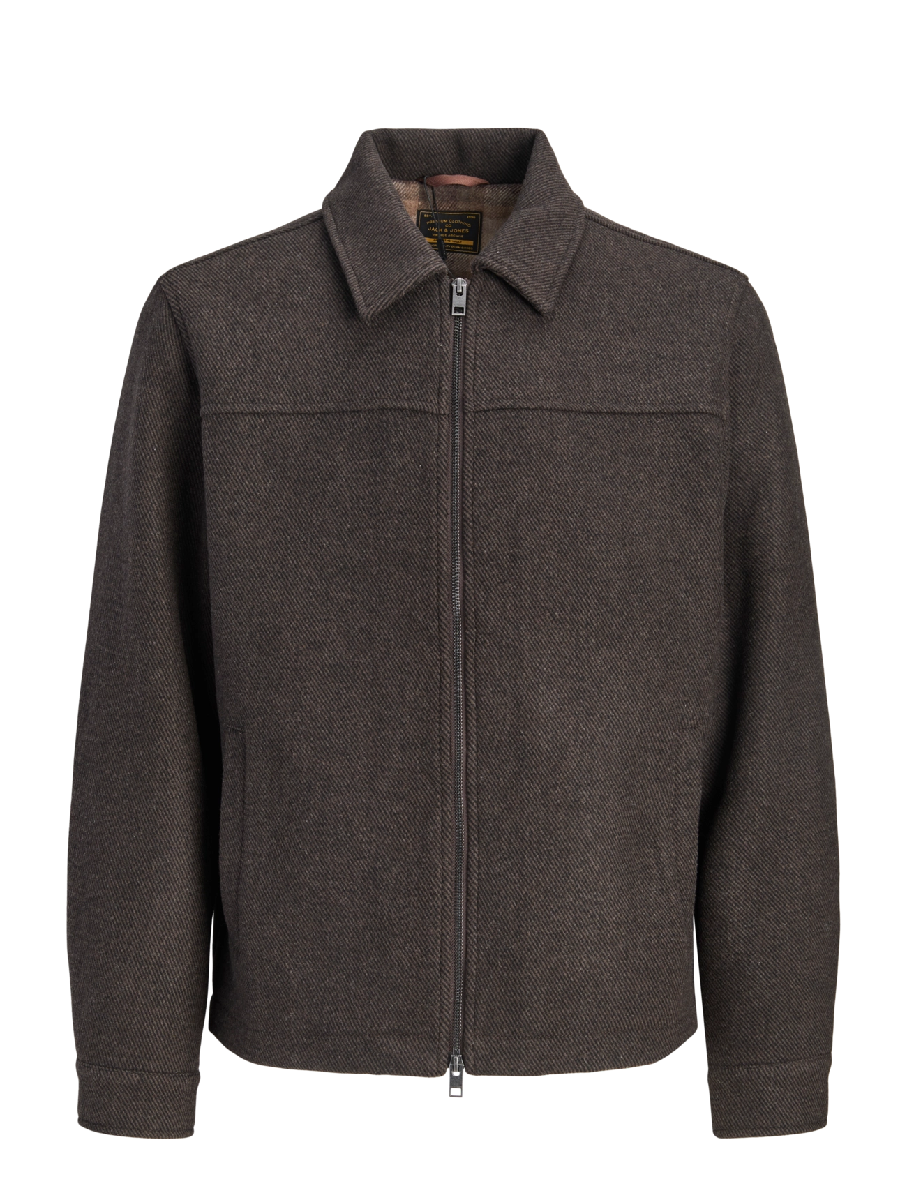 Jack & Jones JPRBLAWARNER WOOL BLEND JACKET - Overtøj - CHOCOLATE BROWN / brown