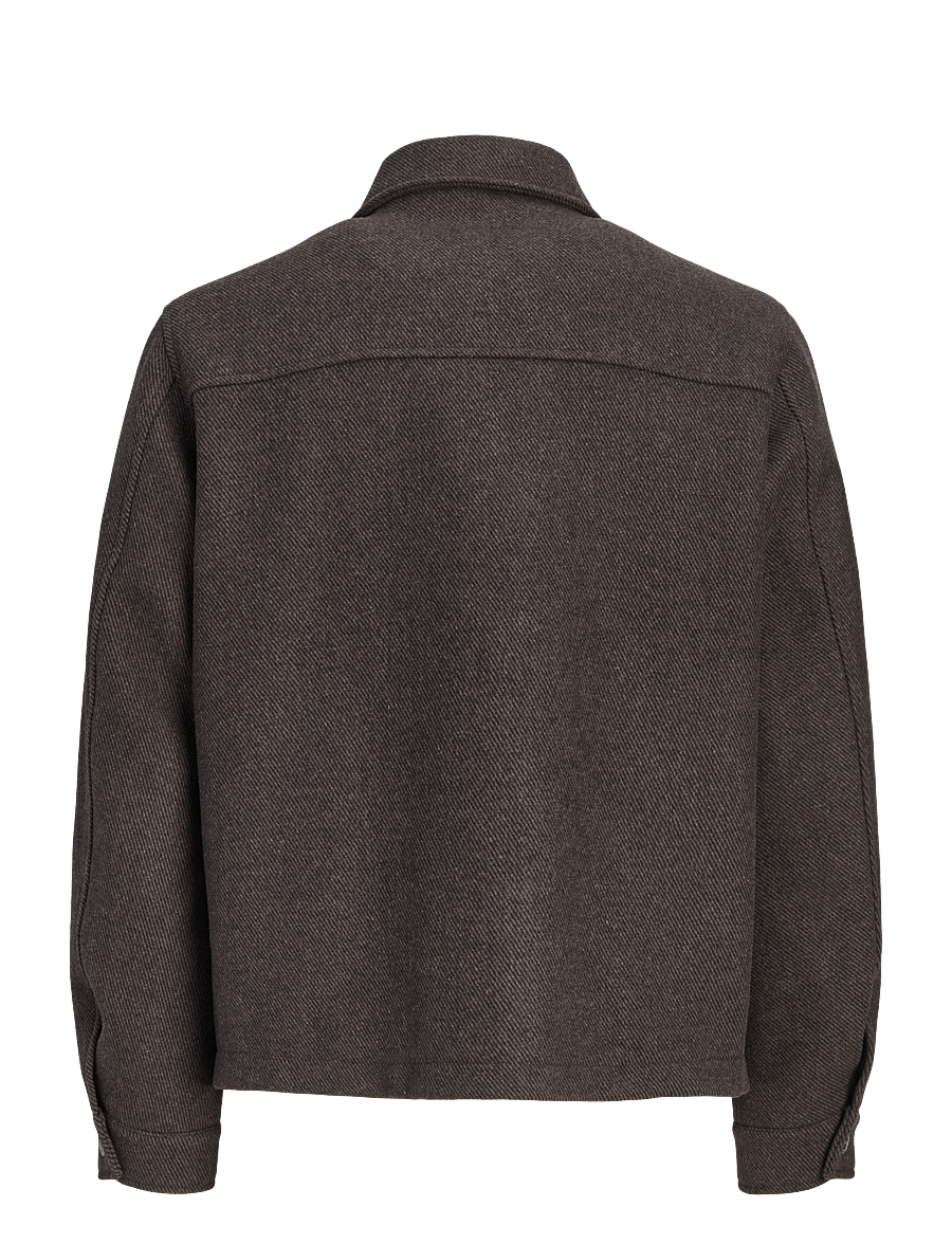 Jack & Jones - JPRBLAWARNER WOOL BLEND JACKET - chocolate brown - 1