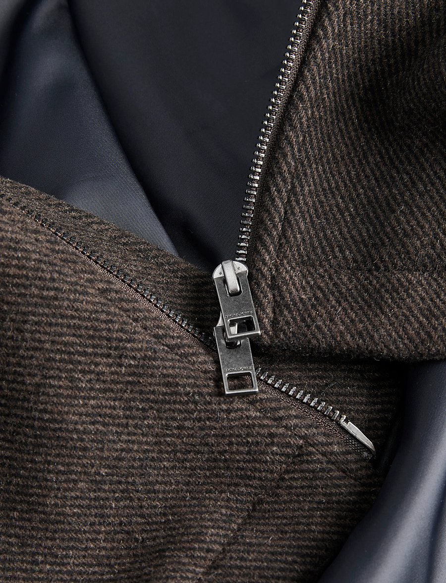 Jack & Jones - JPRBLAWARNER WOOL BLEND JACKET - chocolate brown - 2
