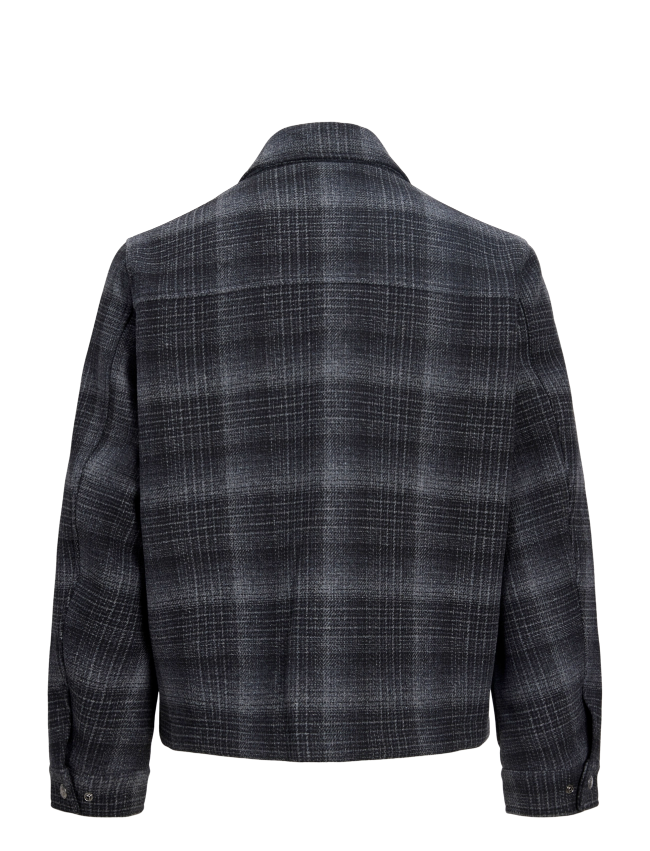 Jack & Jones - JPRBLAWARNER WOOL BLEND JACKET - jakker - dark grey melange - 1