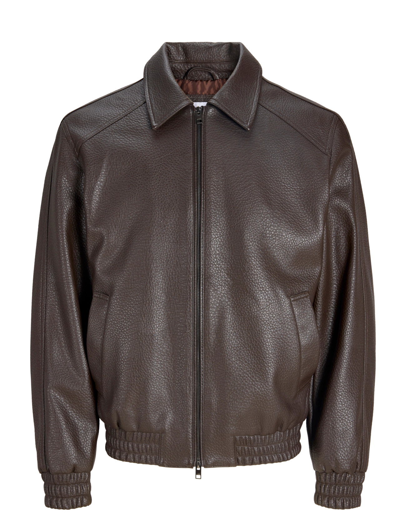 Jack & Jones - JJESEATTLE PU JACKET - sügisjoped - chocolate brown - 0