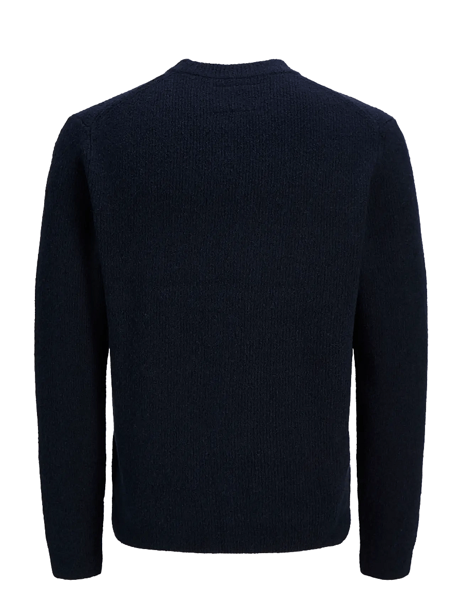 Jack & Jones - JPRBLAWESLEY KNIT MOCK NECK BF - rundhalsad - night sky - 1
