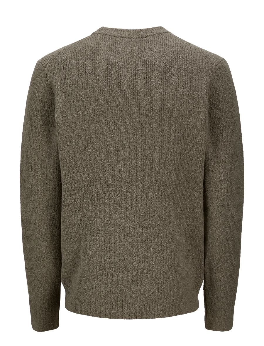 Jack & Jones - JPRBLAWESLEY KNIT MOCK NECK BF - rundhalsad - smokey olive - 1