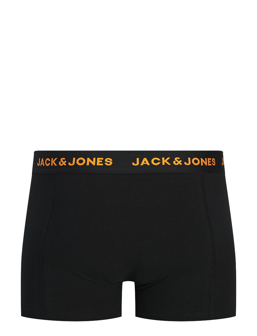 Jack & Jones - JACLAD SOLID TRUNKS 5 PACK - unterhosen im multipack - black - 1