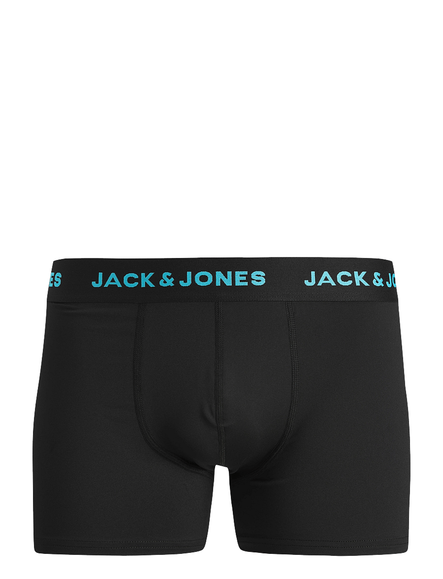 Jack & Jones - JACLAD SOLID TRUNKS 5 PACK - unterhosen im multipack - black - 2