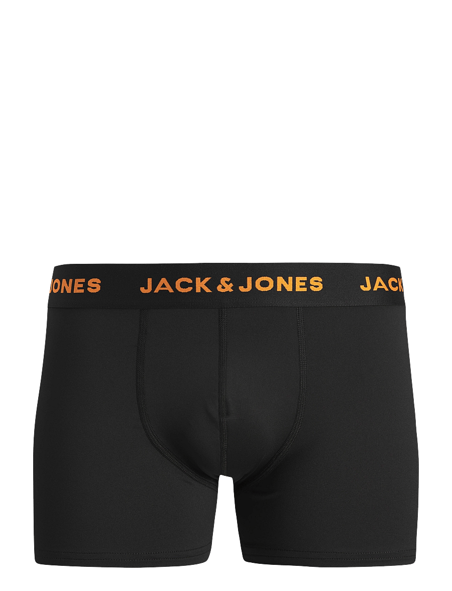 Jack & Jones - JACLAD SOLID TRUNKS 5 PACK - unterhosen im multipack - black - 3