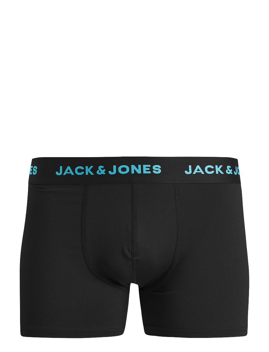 Jack & Jones - JACLAD SOLID TRUNKS 5 PACK - unterhosen im multipack - black - 5