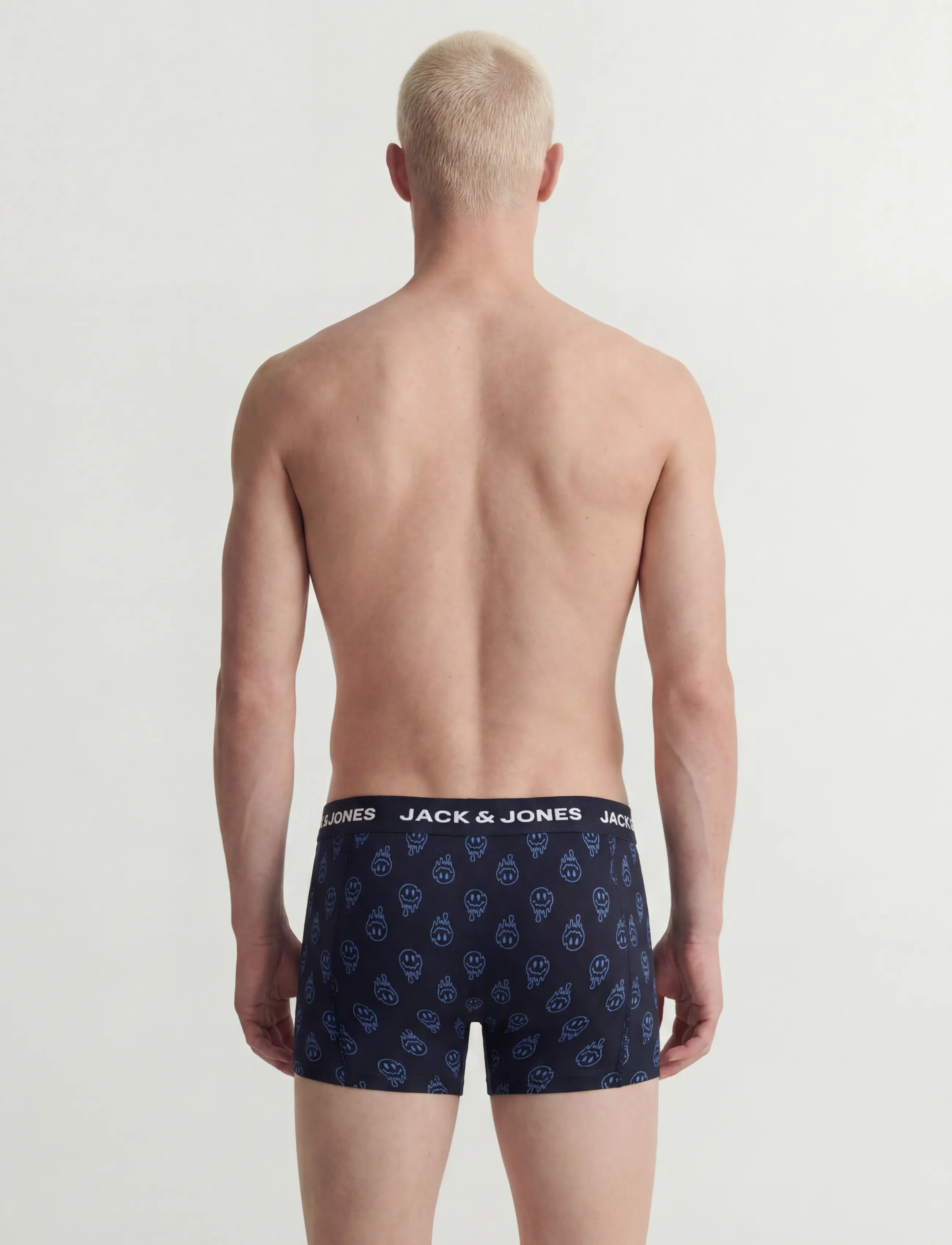 Jack & Jones - JACDALE SMILEY TRUNKS 5 PACK - black - 4
