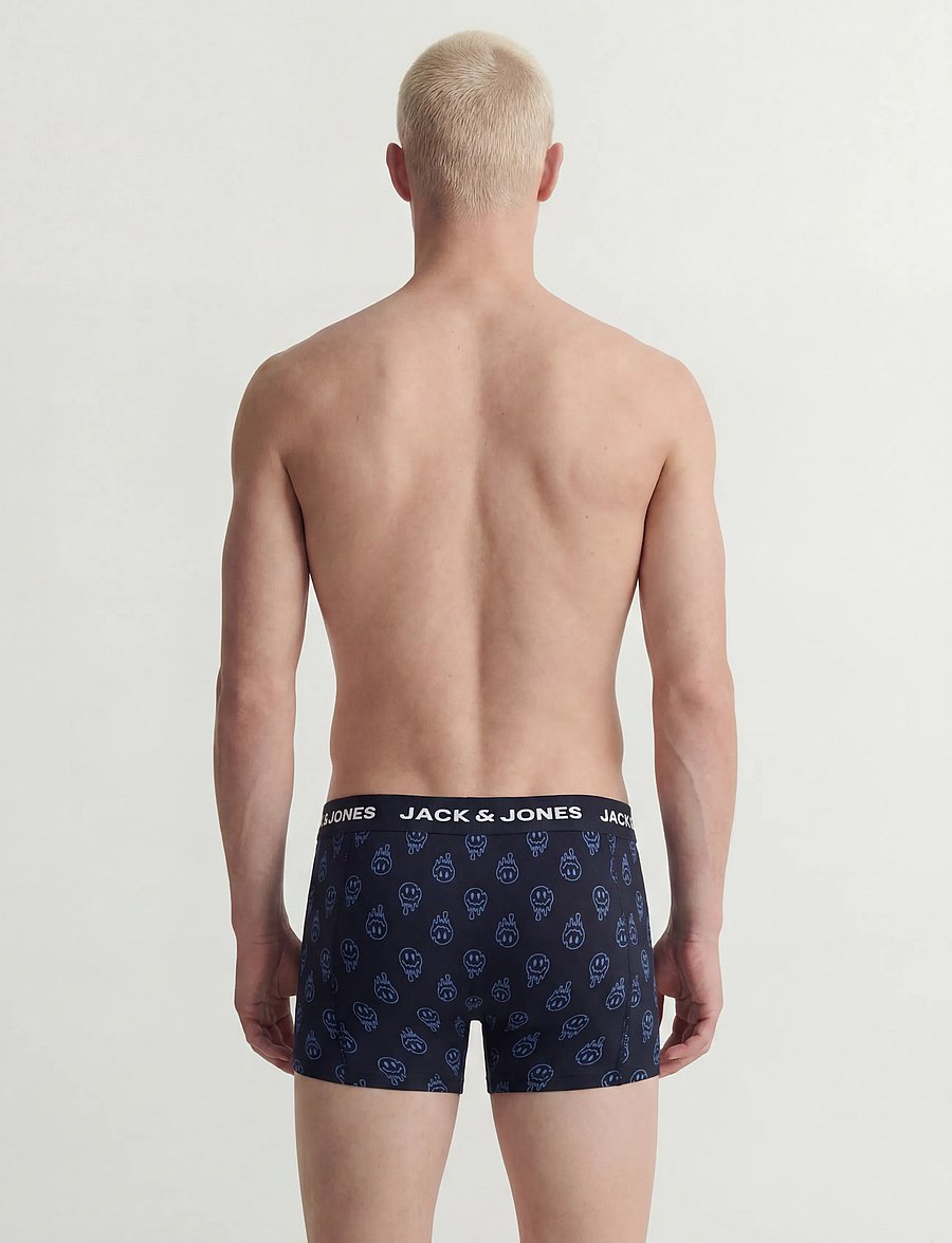 Jack & Jones - JACDALE SMILEY TRUNKS 5 PACK - black - 4