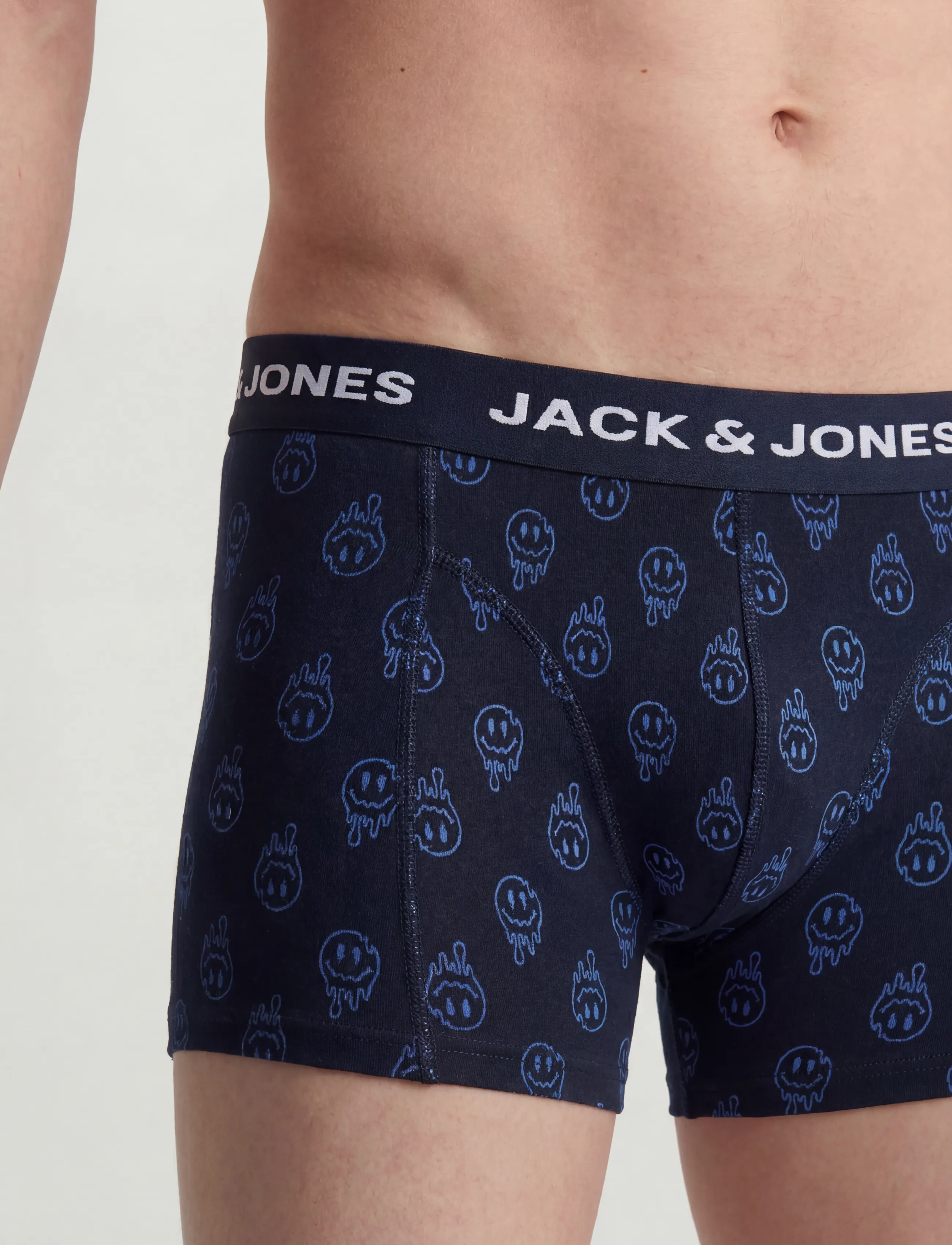Jack & Jones - JACDALE SMILEY TRUNKS 5 PACK - black - 5