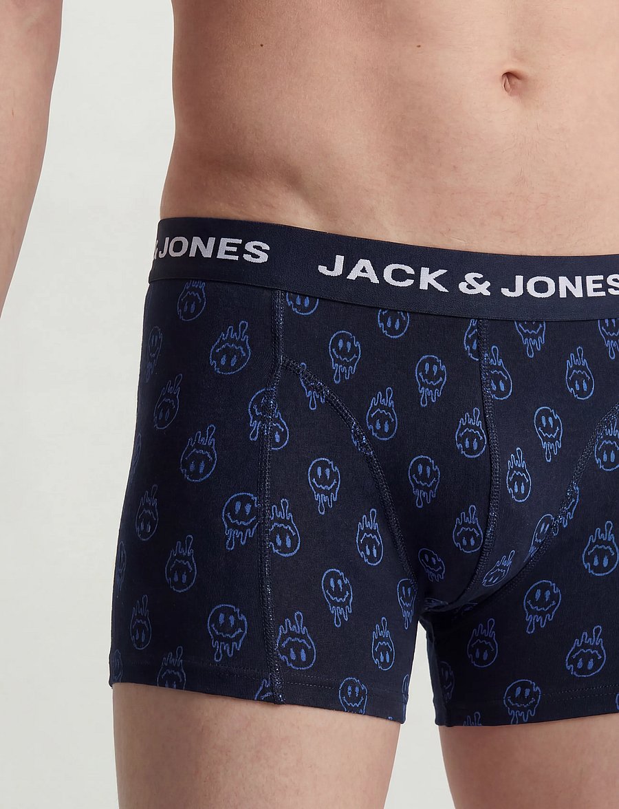 Jack & Jones - JACDALE SMILEY TRUNKS 5 PACK - black - 5