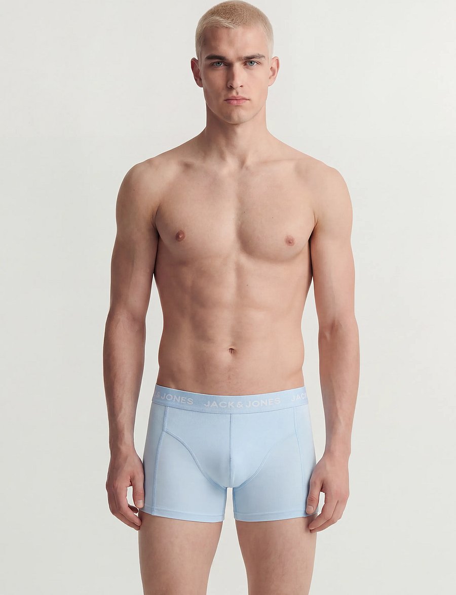 Jack & Jones - JACJOTA SOLID TRUNKS 10 PACK - windsor wine - 0