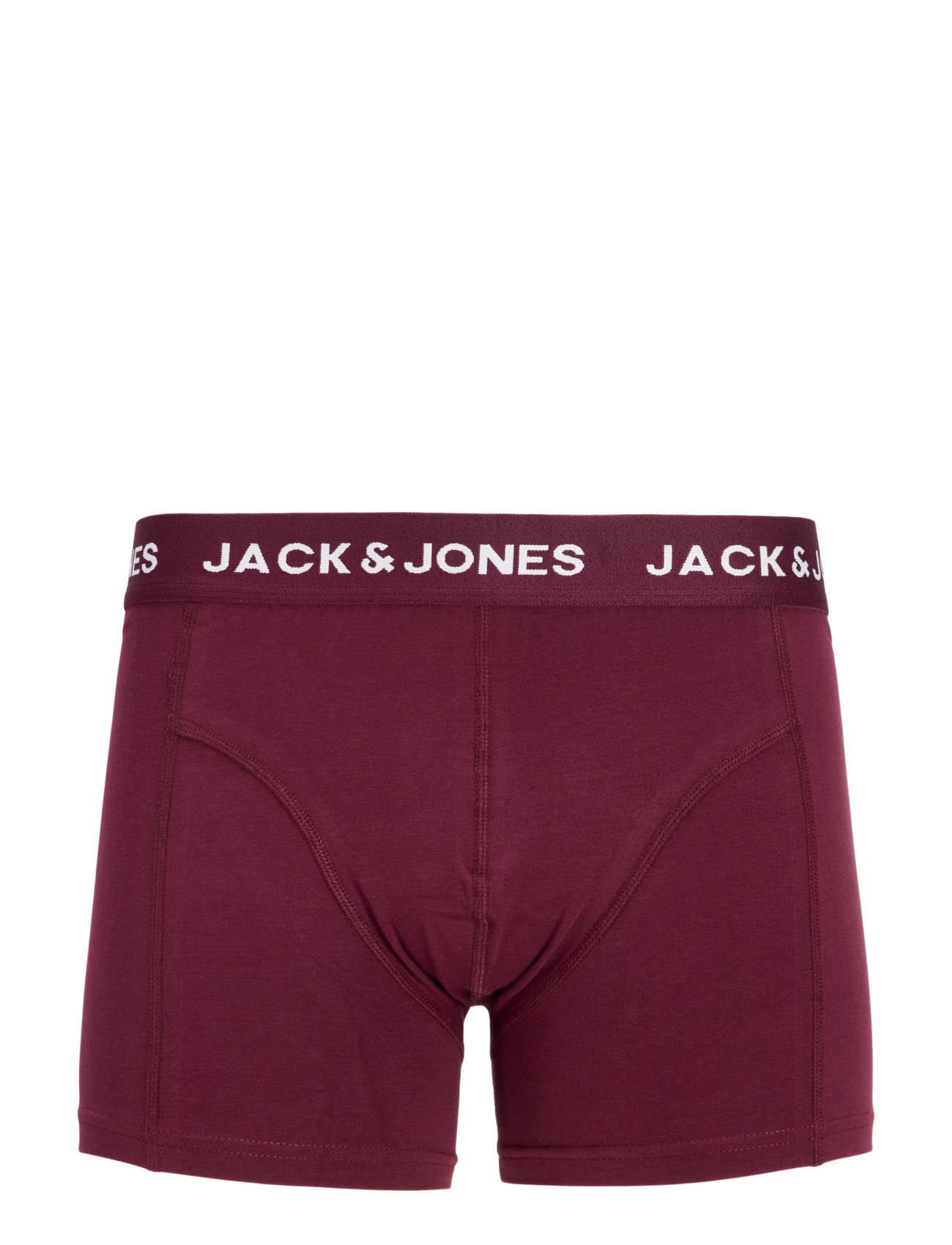 Jack & Jones - JACJOTA SOLID TRUNKS 10 PACK - windsor wine - 3