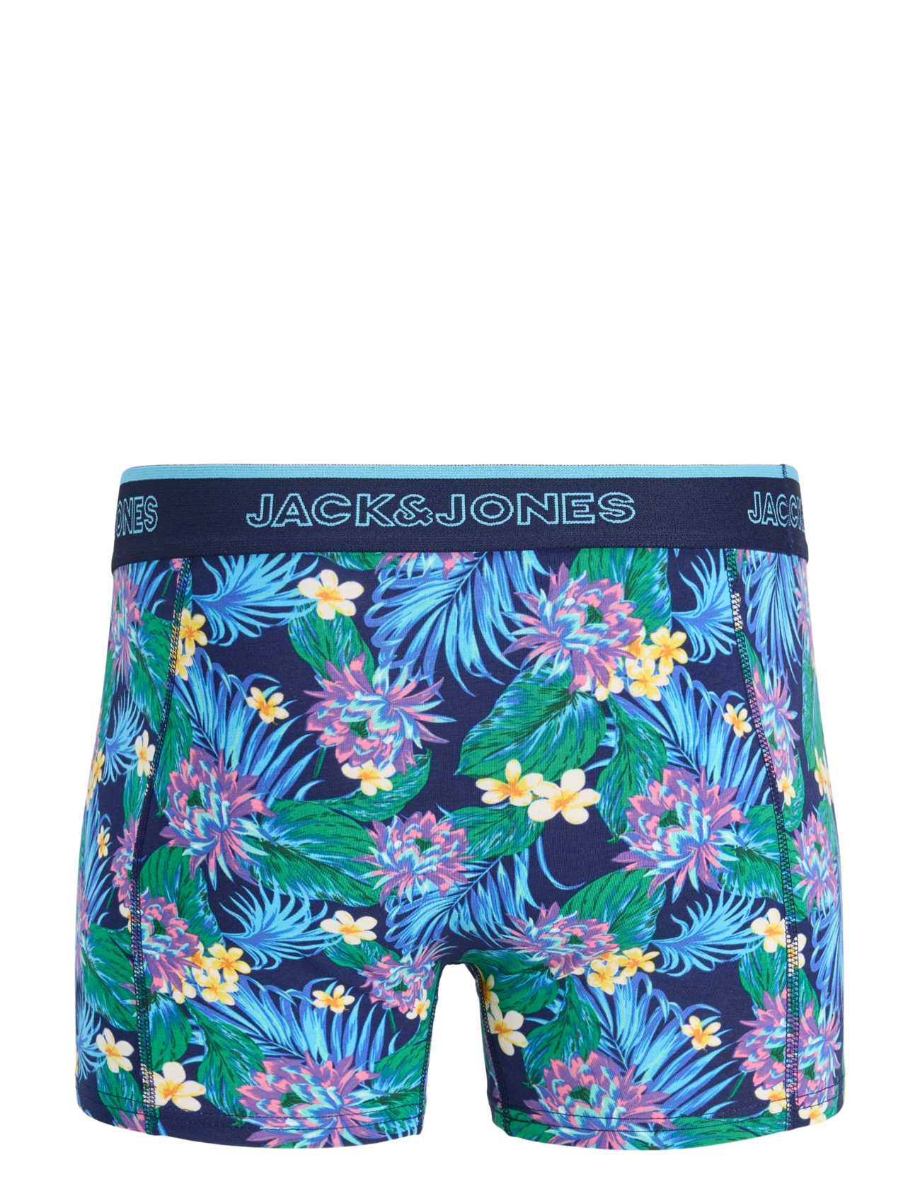 Jack & Jones - JACAARON FLOWER TRUNKS 12 PACK - ocean cavern - 1