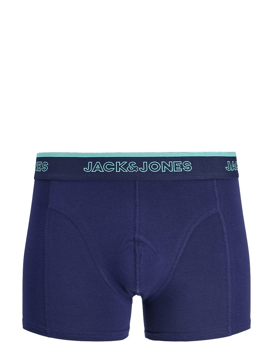 Jack & Jones - JACAARON FLOWER TRUNKS 12 PACK - ocean cavern - 2