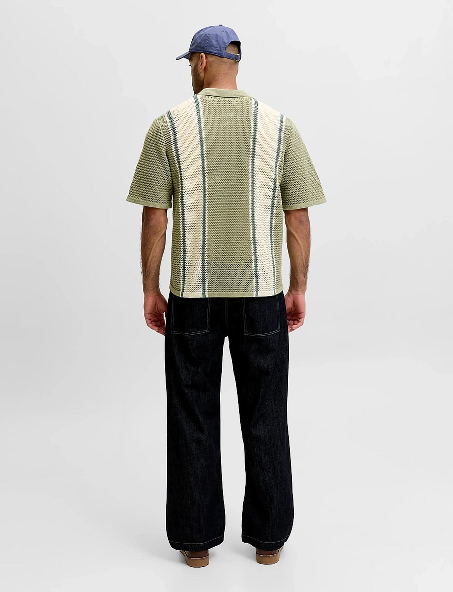 Jack & Jones - JORBENSON KNIT SS POLO STYD SS26 - seagrass - 3