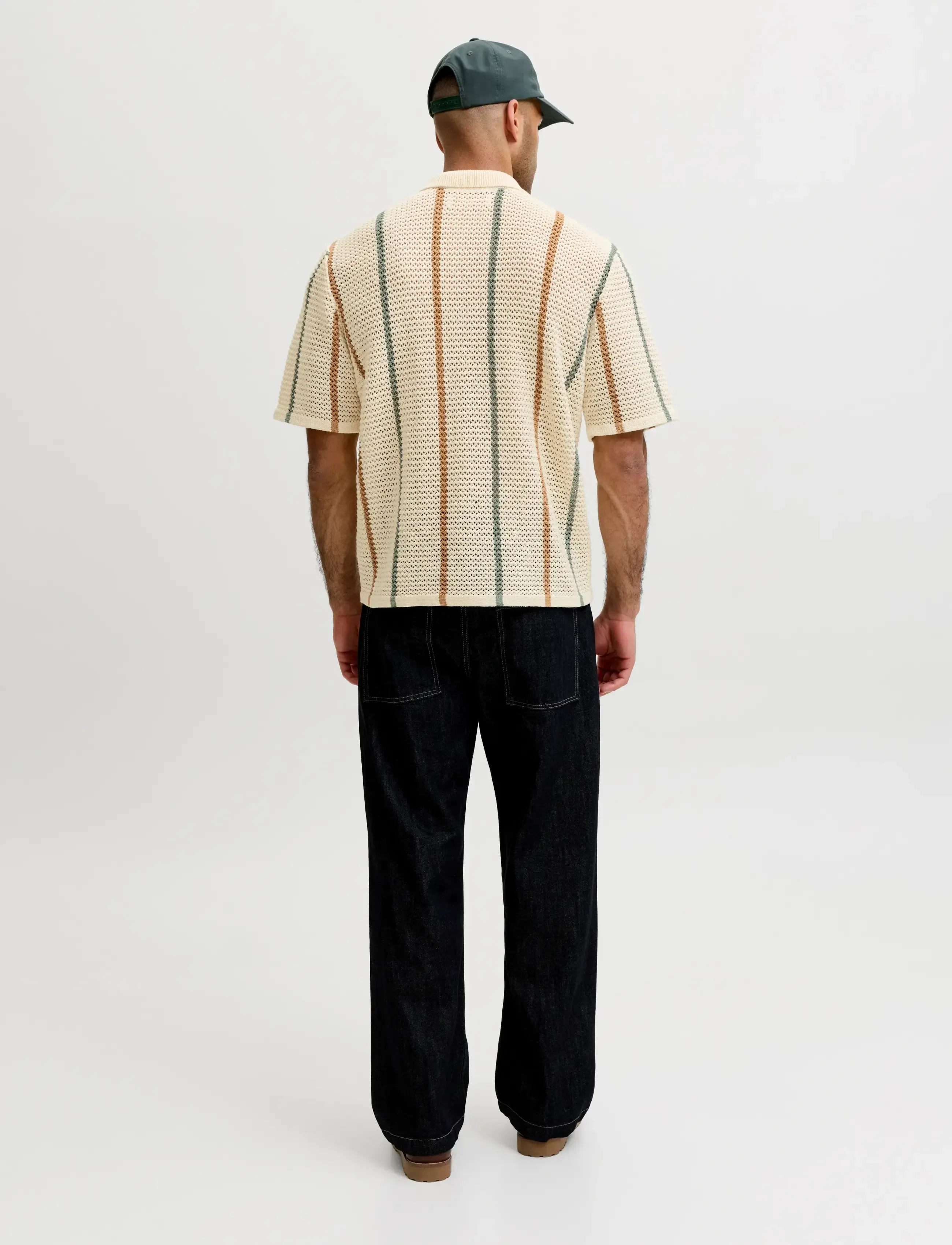 Jack & Jones - JORBENSON KNIT SS POLO STYD SS26 - sea salt - 3