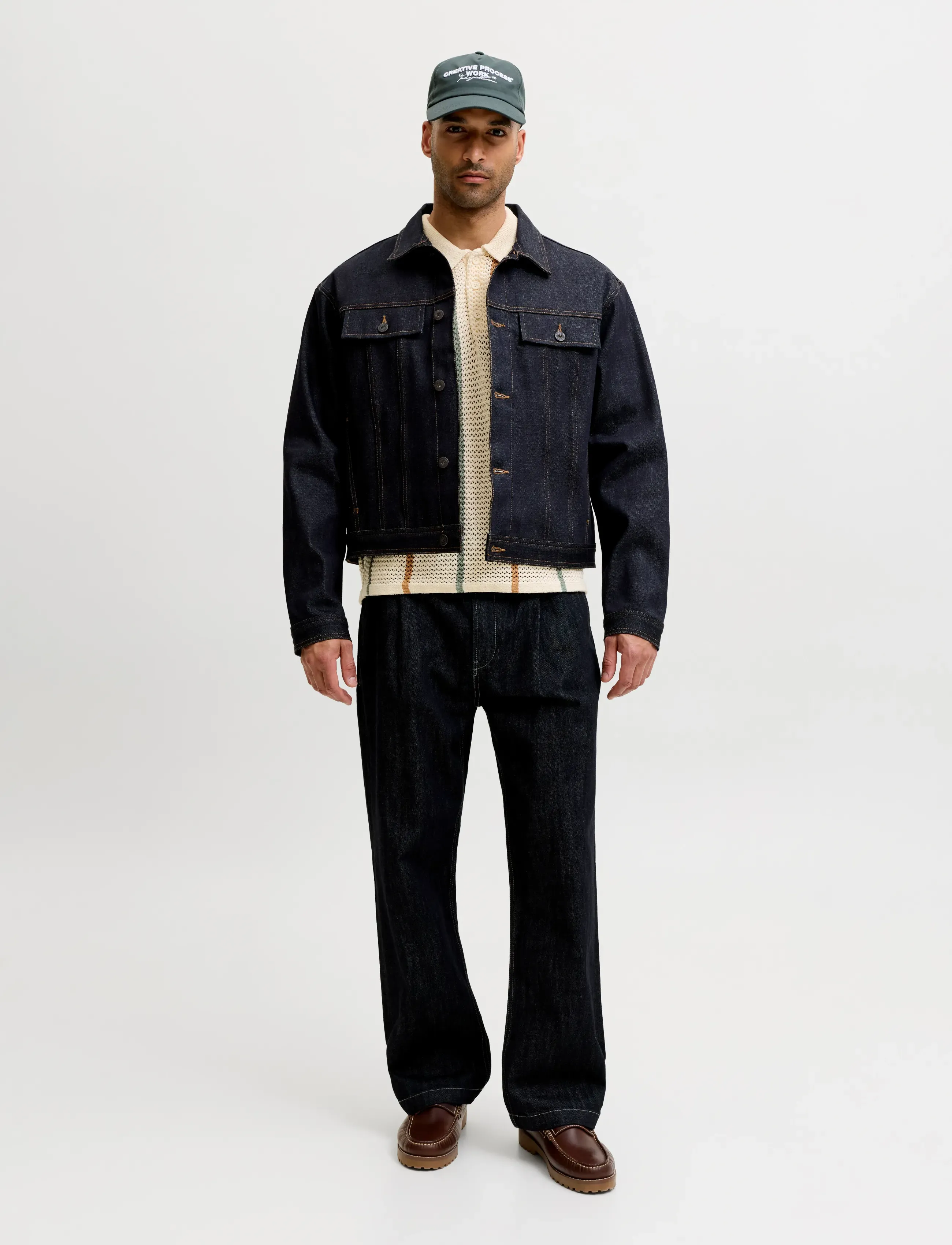 Jack & Jones - JORBENSON KNIT SS POLO STYD SS26 - sea salt - 4