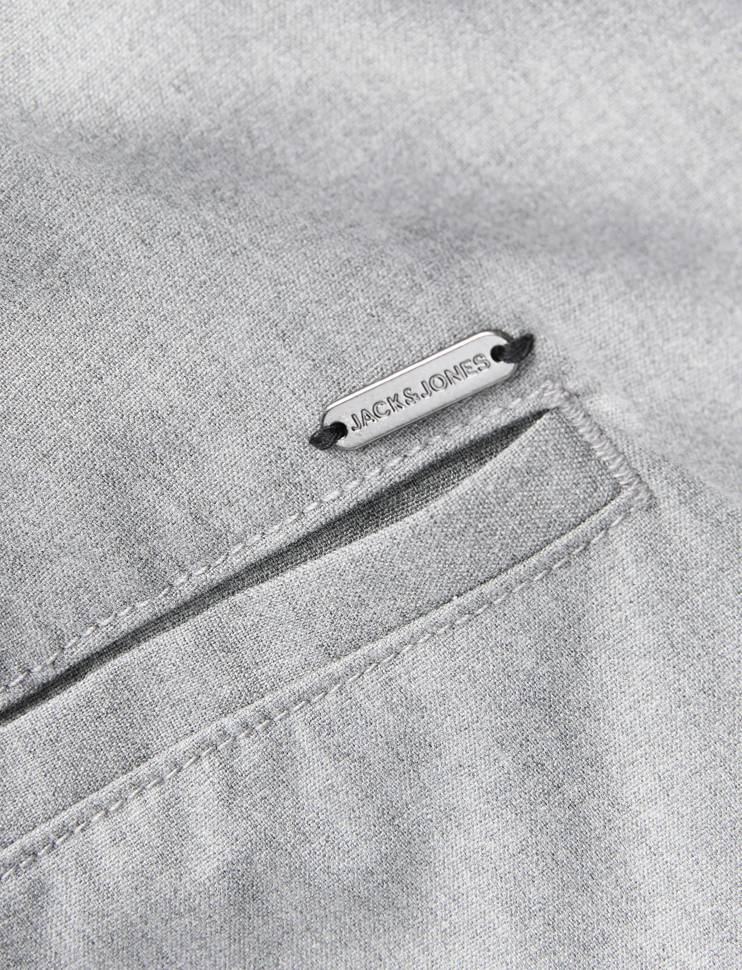 Jack & Jones - JPSTBILL ASHER SHORTS REG STYD SS26 - lühikesed vabaajapüksid - grey - 3