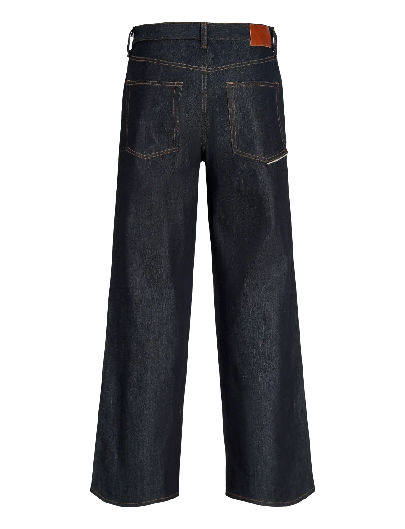 Jack & Jones - JJIDAVE JJCLASSIC SELVEDGE AM 633 ST LN - alt laienevad teksad - blue denim - 2
