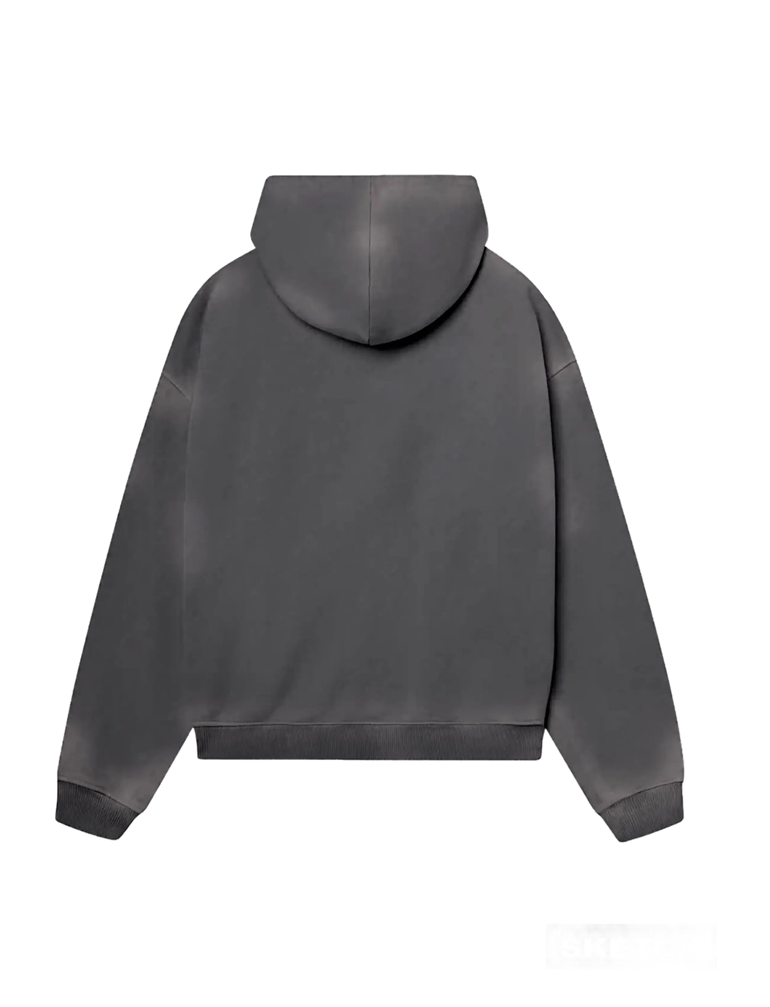 Jack & Jones - JCOTRACE WASHED SWEAT HOOD SMU - kapuutsiga dressipluusid - asphalt - 1