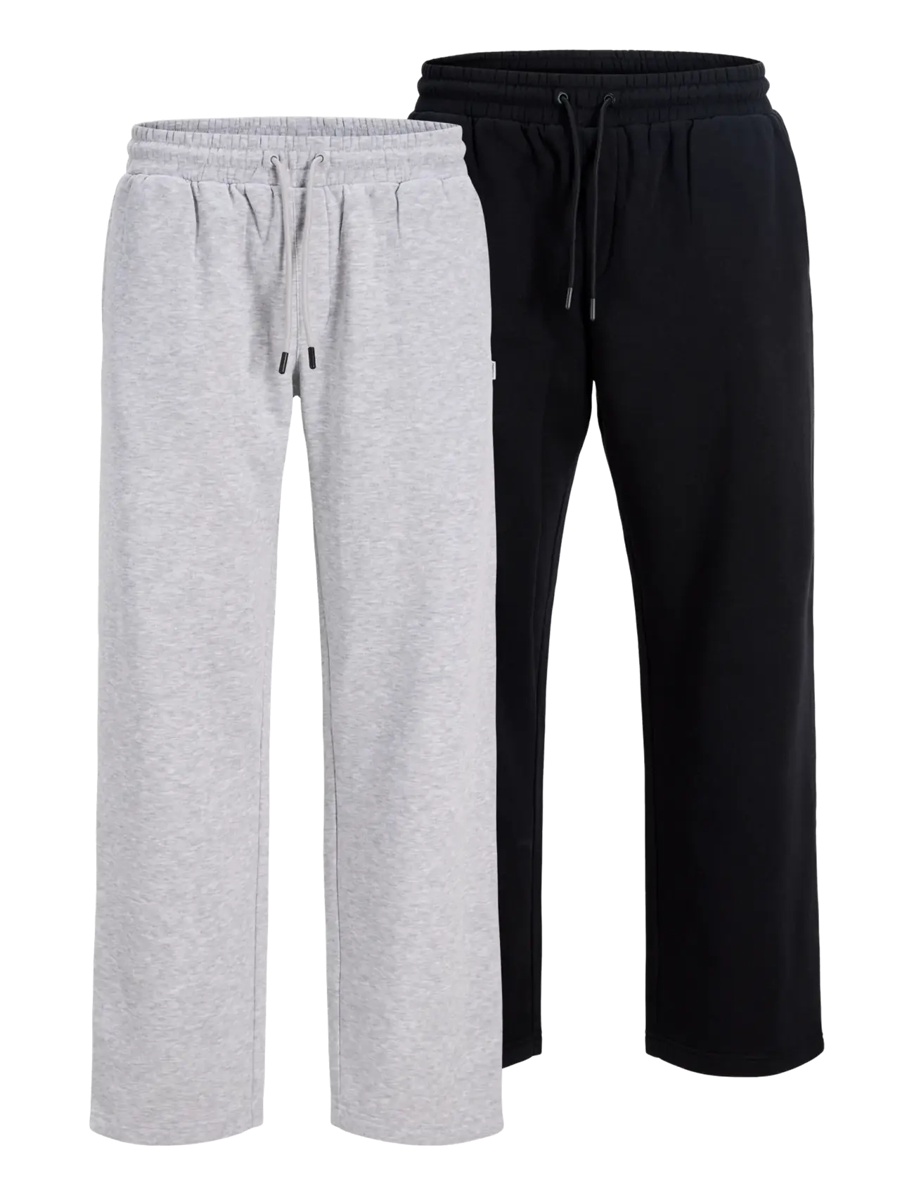 Jack & Jones - JPSTBILL BRADLEY SWEAT PANT 2PK MP - kollektioner - light grey melange - 1