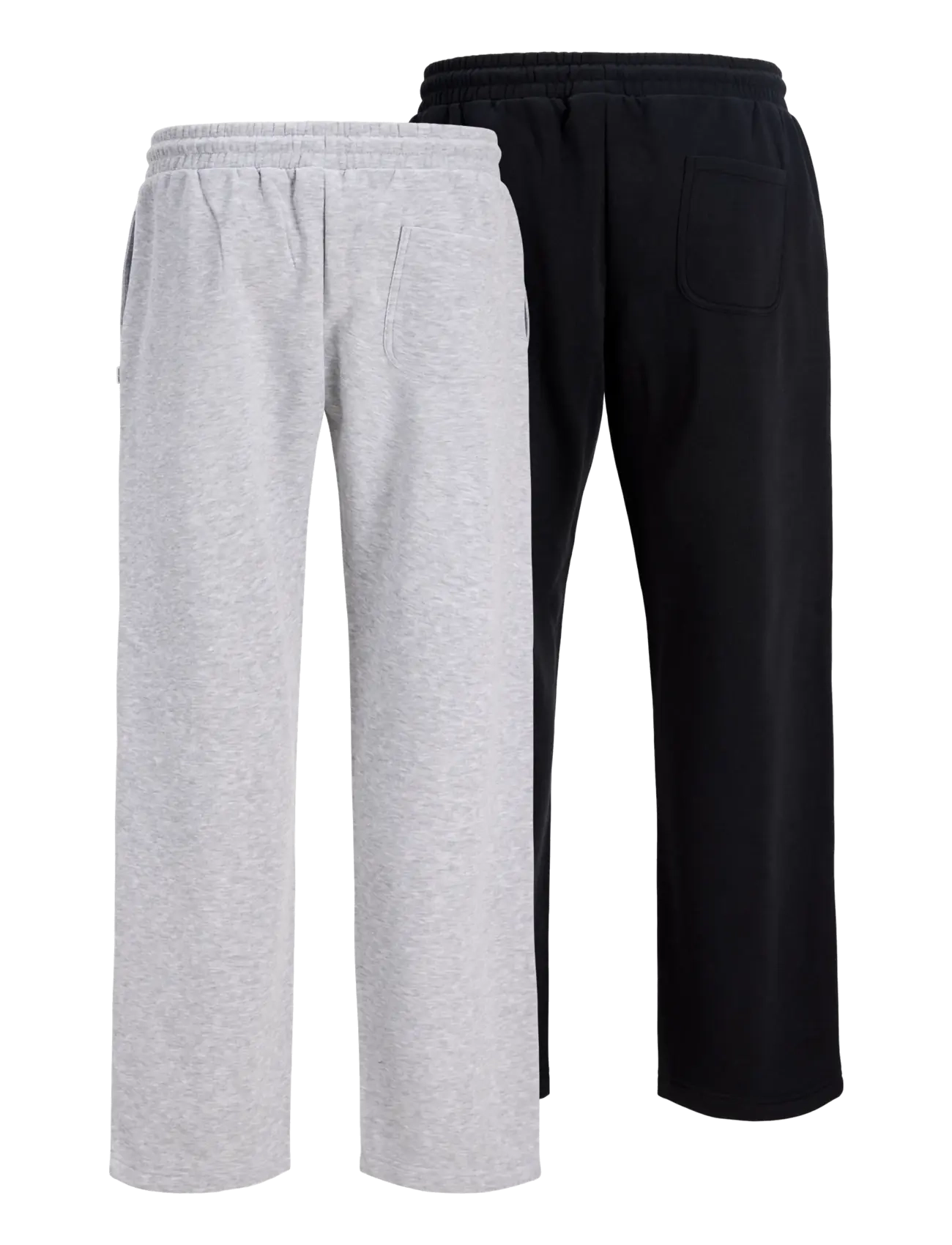 Jack & Jones - JPSTBILL BRADLEY SWEAT PANT 2PK MP - kollektioner - light grey melange - 2