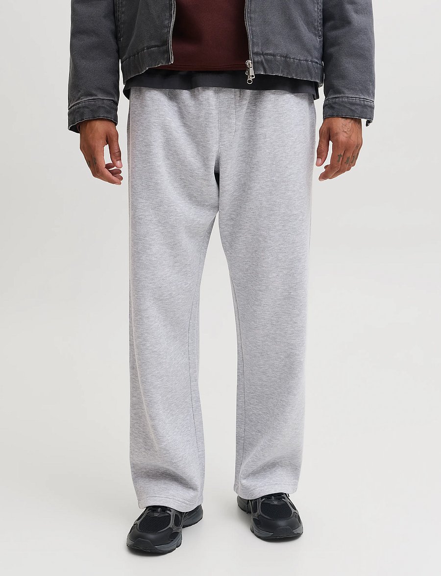 Jack & Jones - JPSTBILL BRADLEY SWEAT PANT 2PK MP - kollektioner - light grey melange - 0