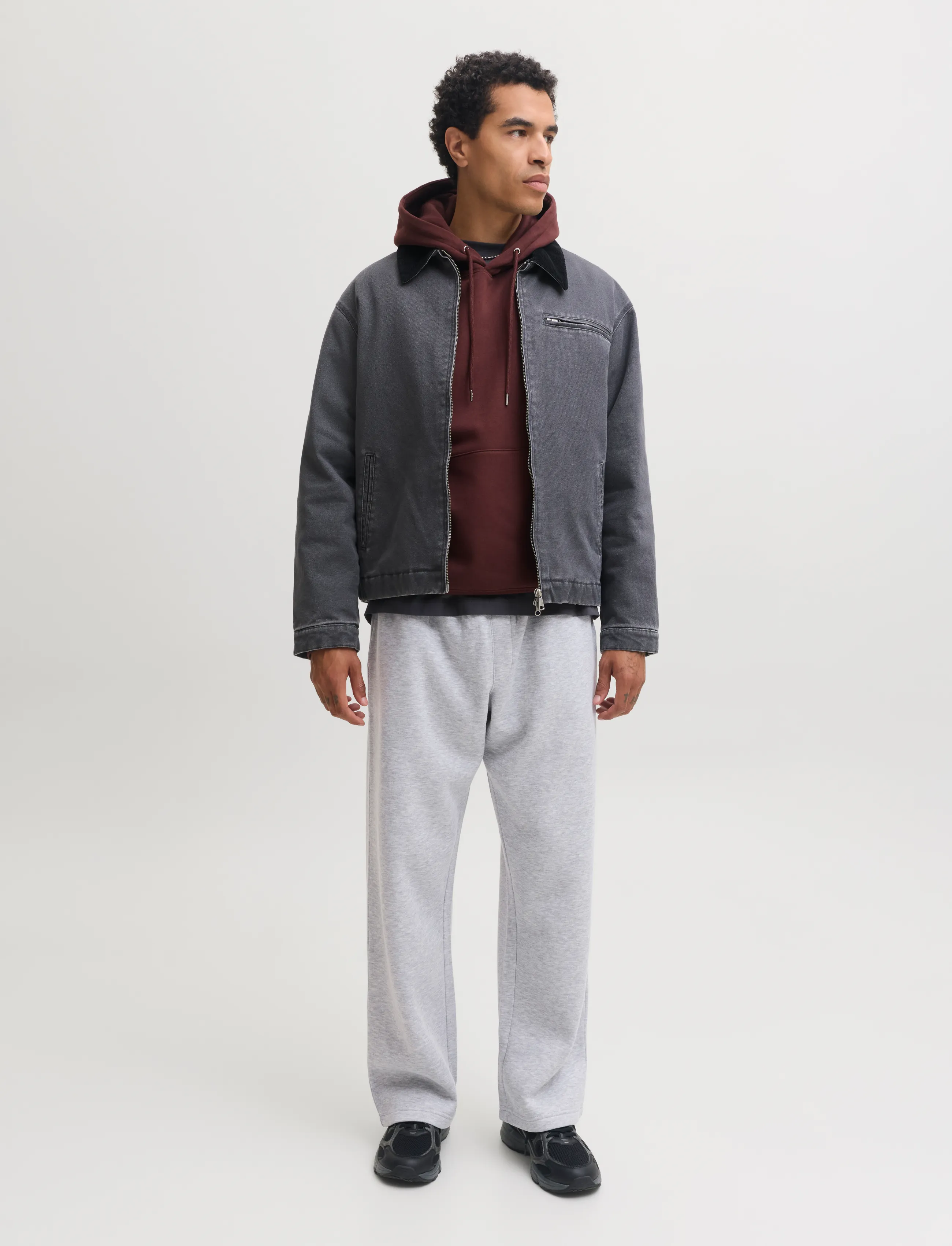 Jack & Jones - JPSTBILL BRADLEY SWEAT PANT 2PK MP - kollektioner - light grey melange - 4