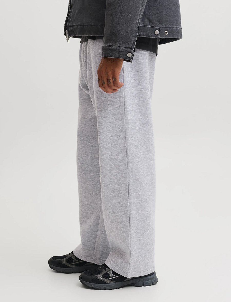 Jack & Jones - JPSTBILL BRADLEY SWEAT PANT 2PK MP - kollektioner - light grey melange - 5