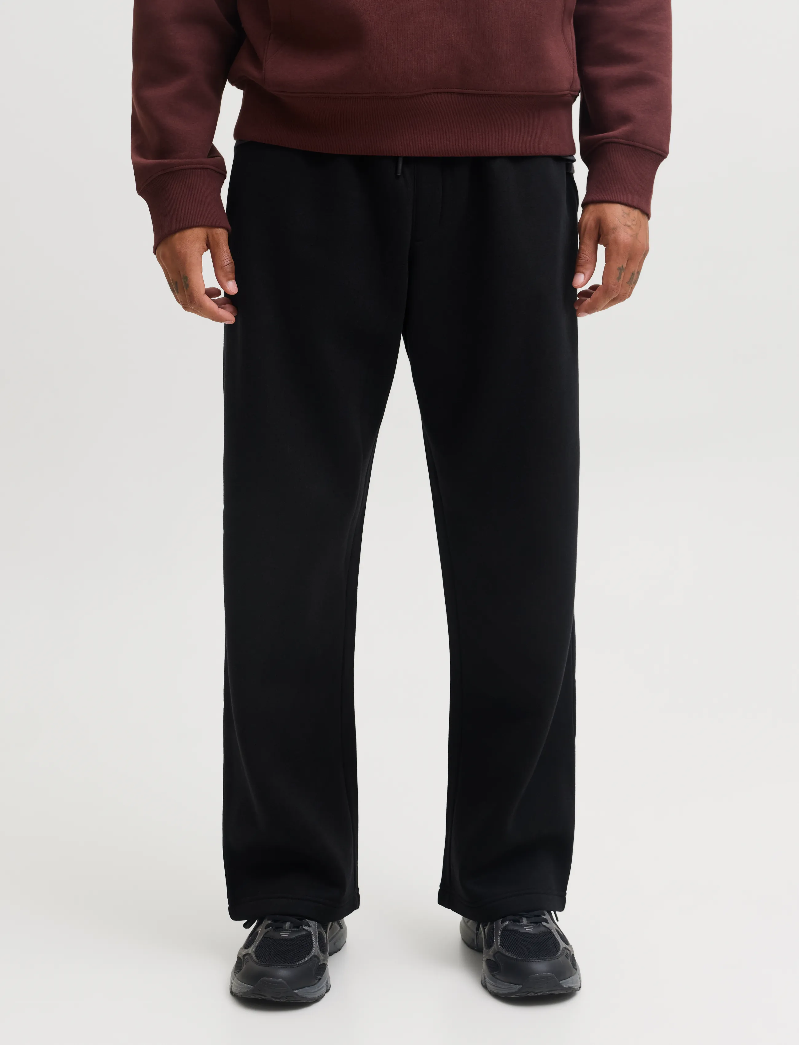 Jack & Jones JPSTBILL BRADLEY SWEAT PANT 2PK MP - Dressipüksid - LIGHT GREY MELANGE / grey